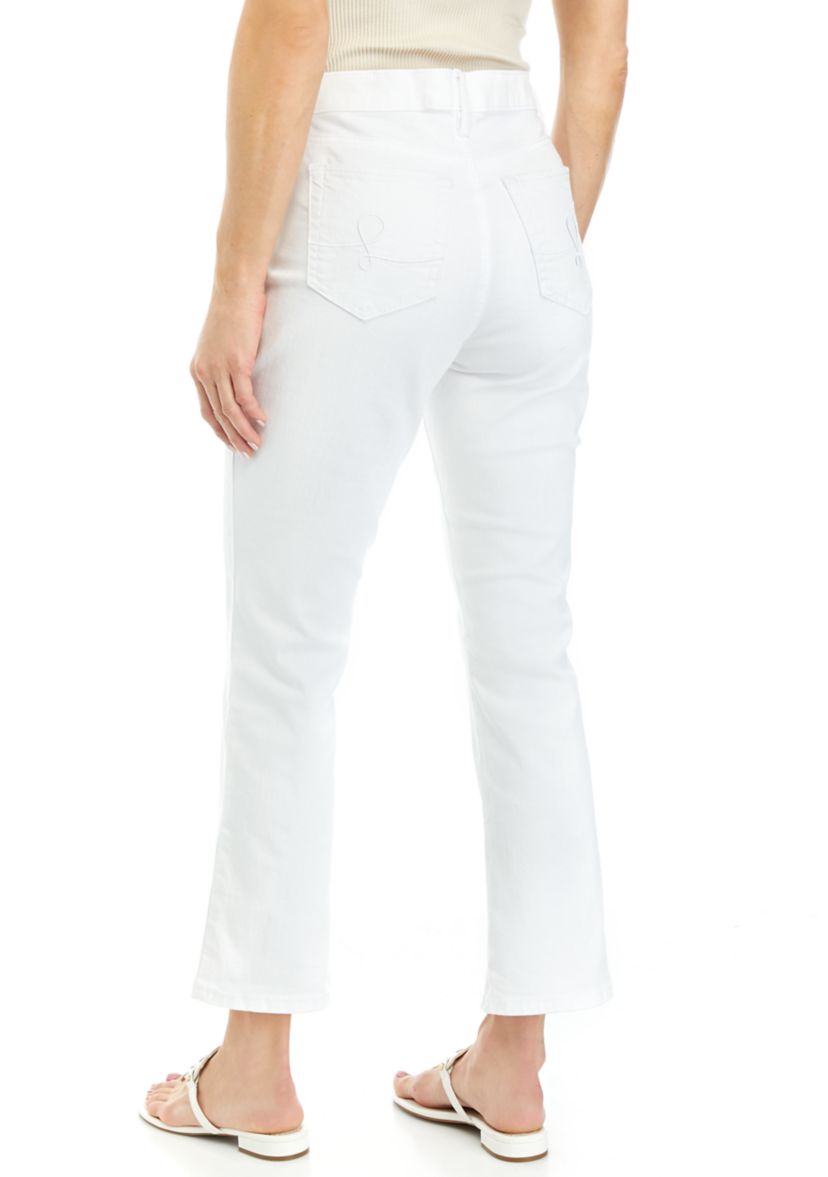 Annet High Rise Crop Flare Jeans