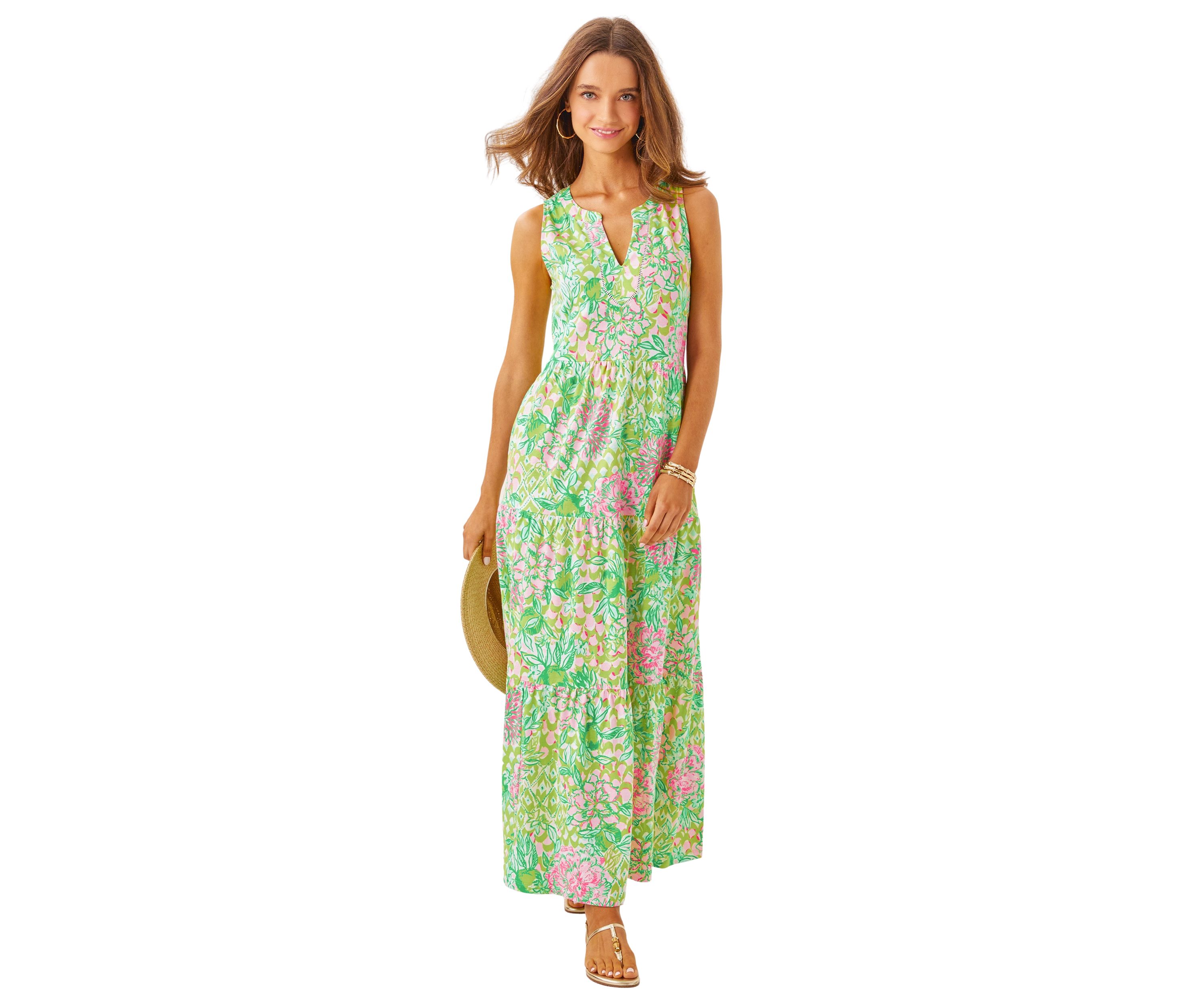 Womens Sydnee Cotton Maxi Dress