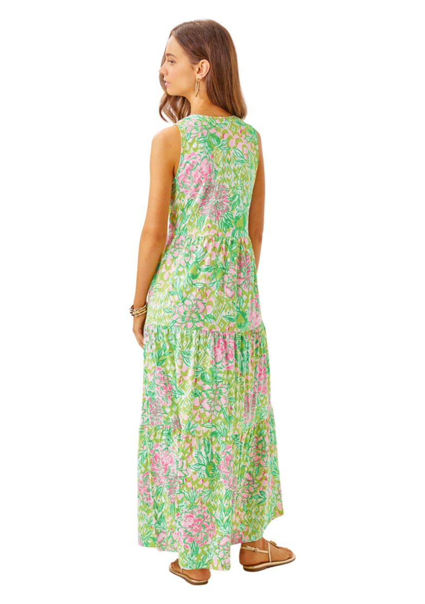 Womens Sydnee Cotton Maxi Dress