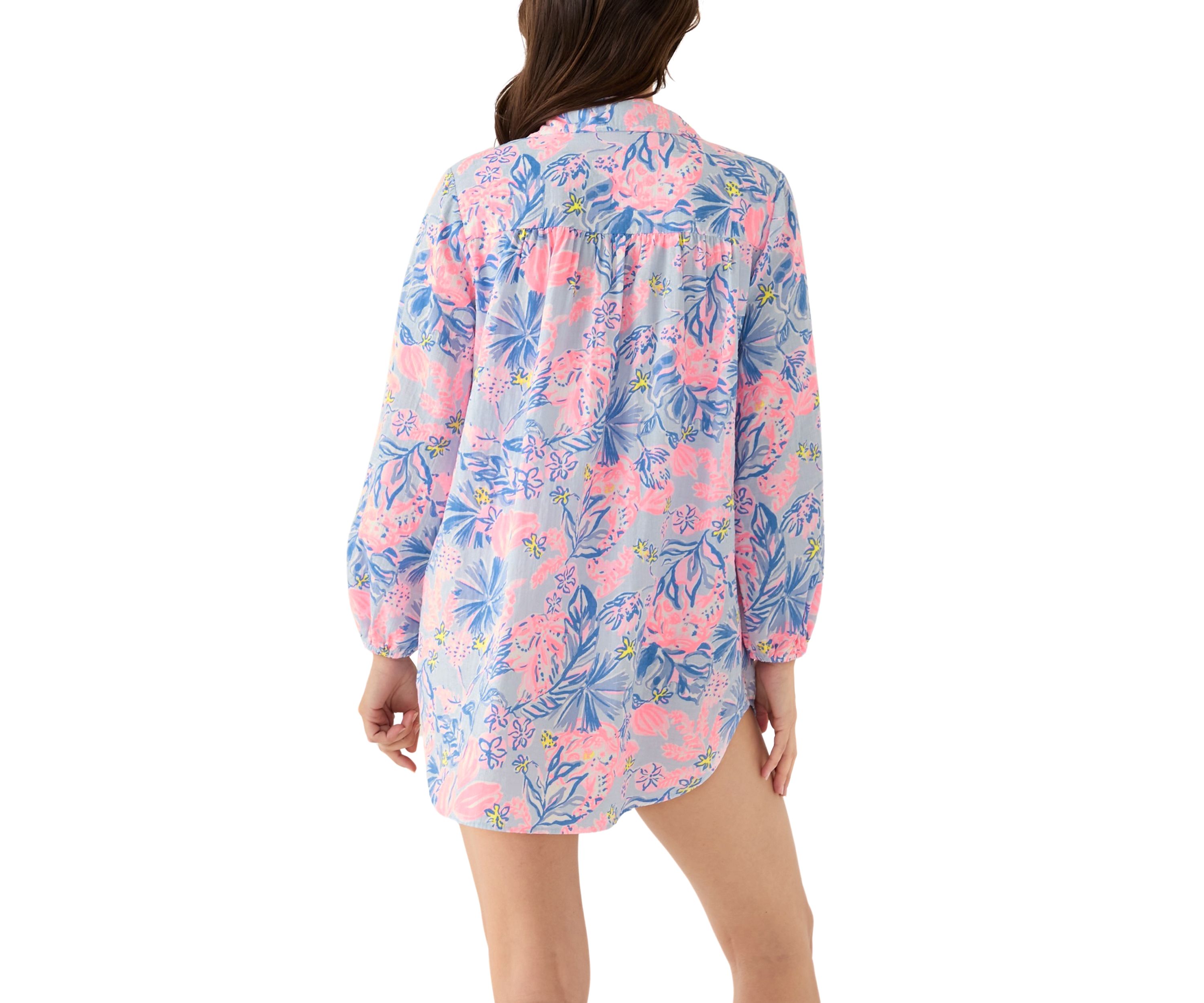 Kique Long Sleeve Swim Coverup