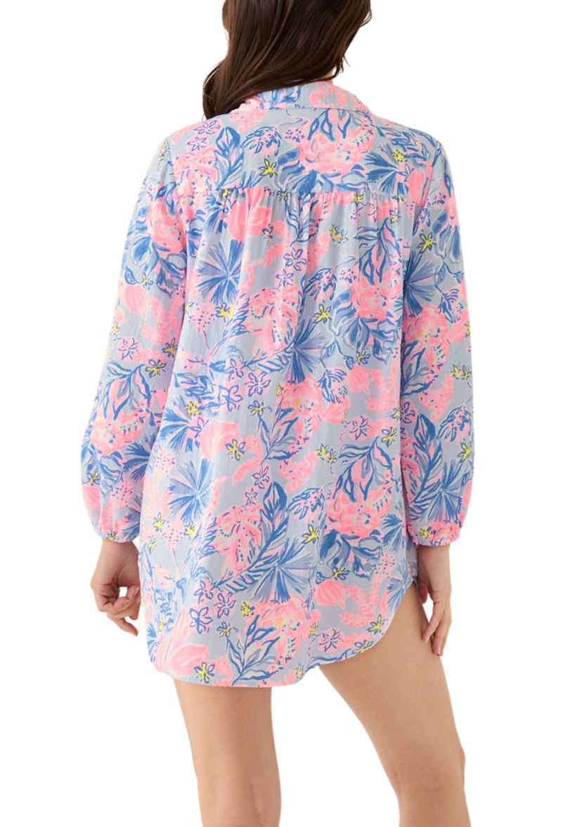 Kique Long Sleeve Swim Coverup