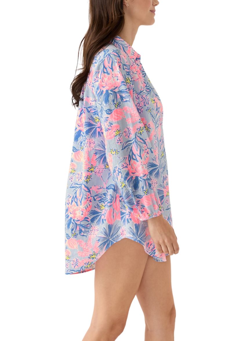 Kique Long Sleeve Swim Coverup