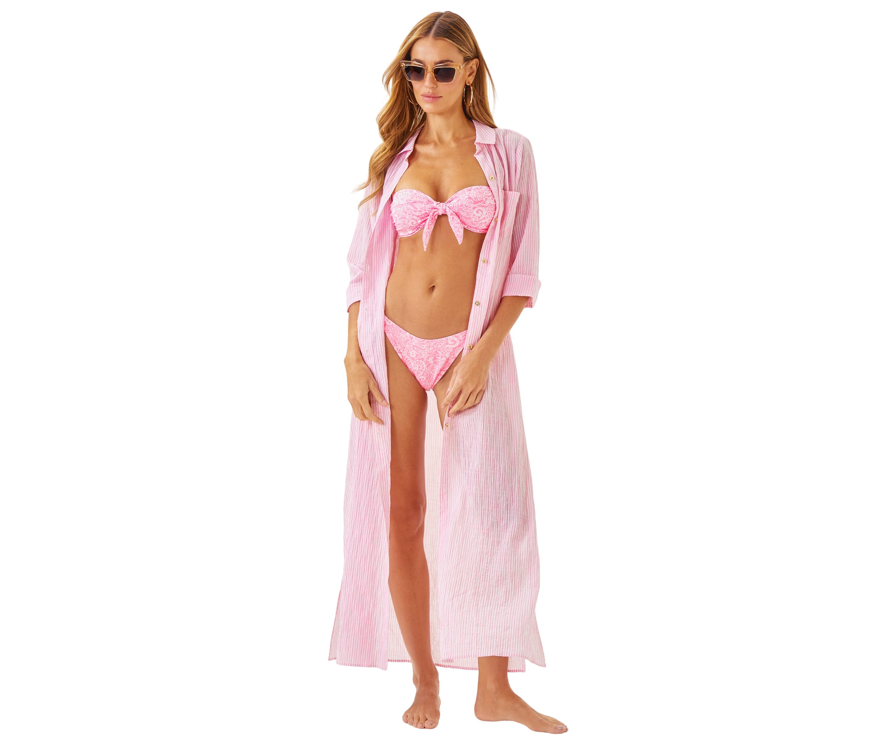 Womens Natalie Maxi Swim Cover Up 
