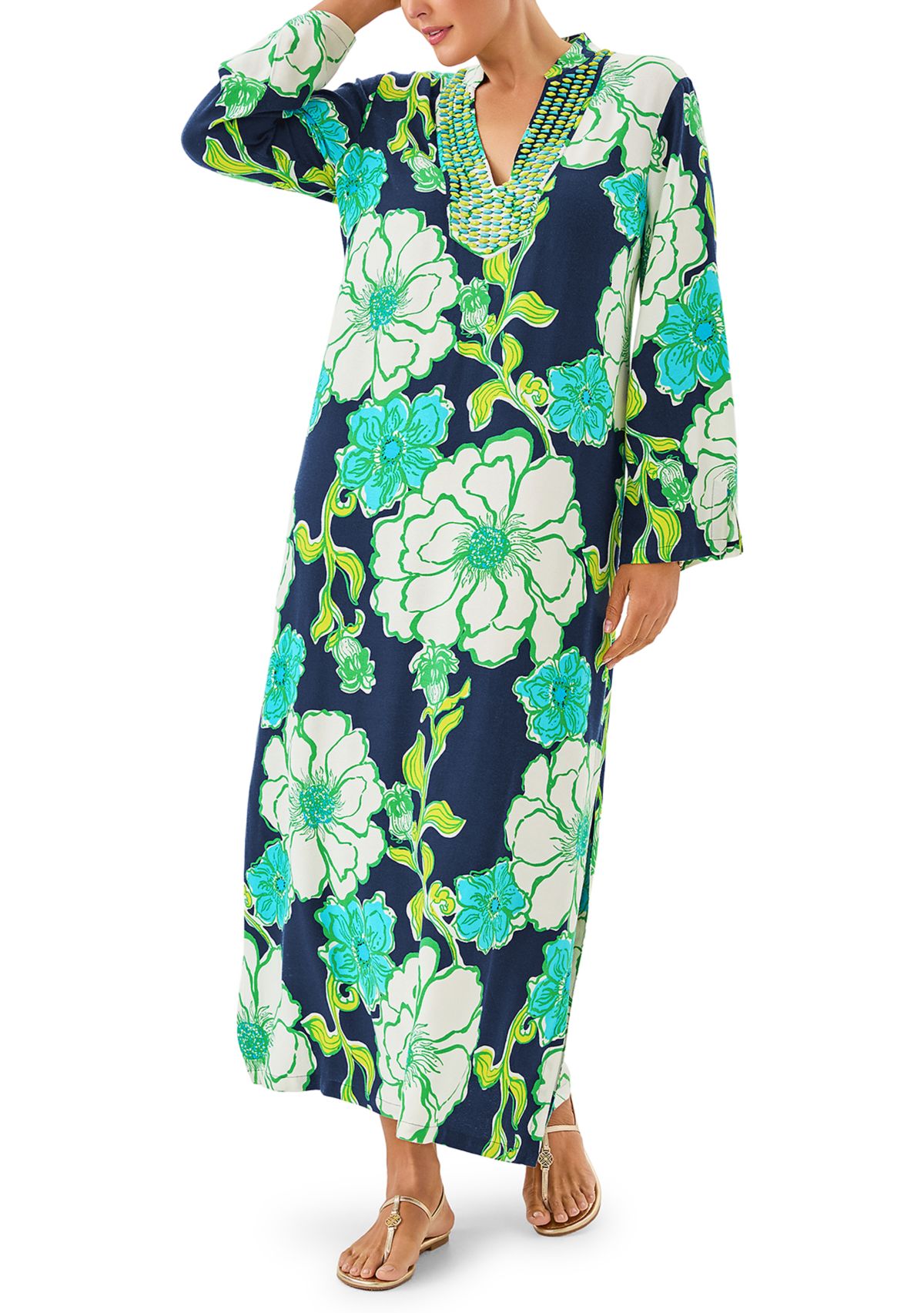 Womens Irella Maxi Caftan Dress
