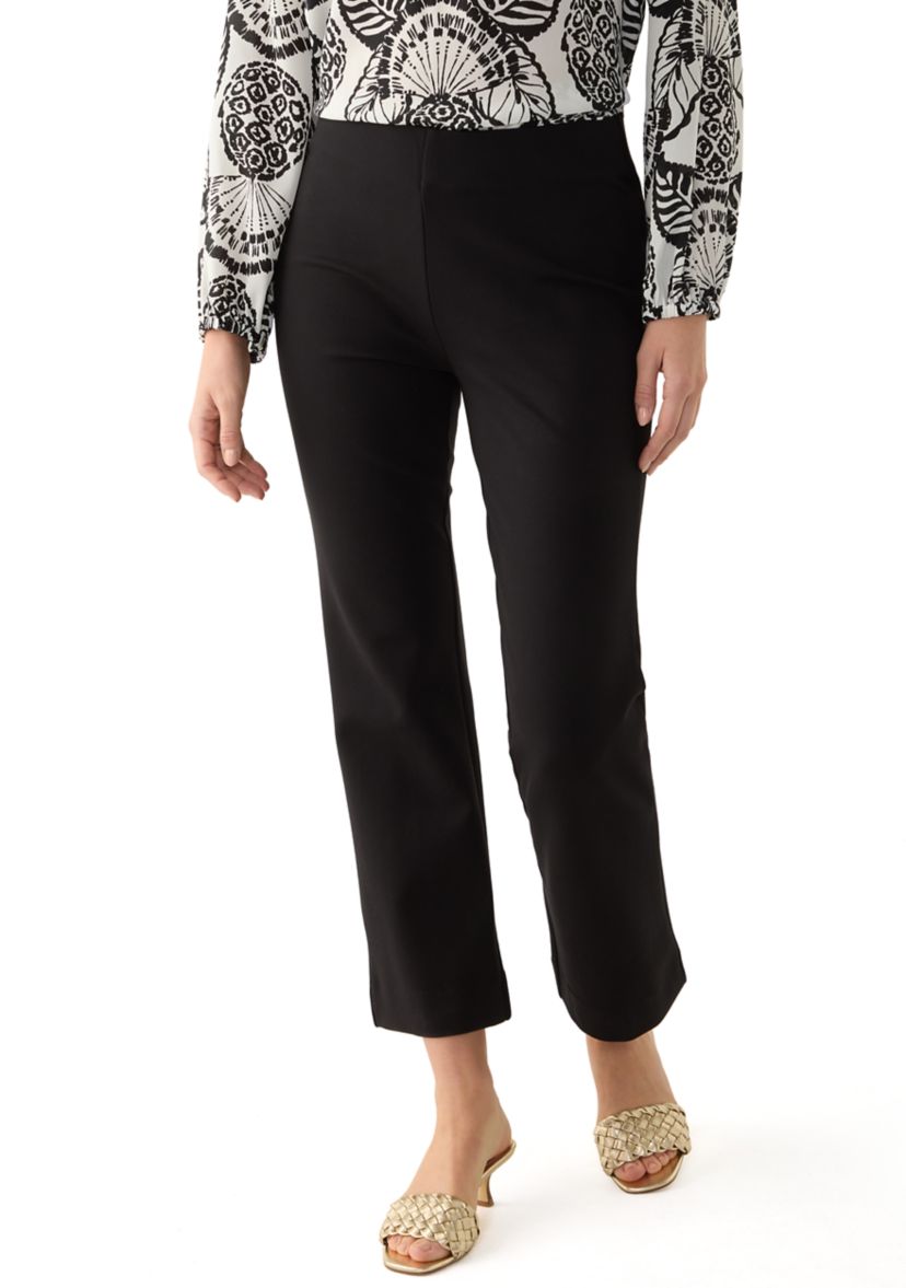 Christabel Ponte Crop Flare Pants 