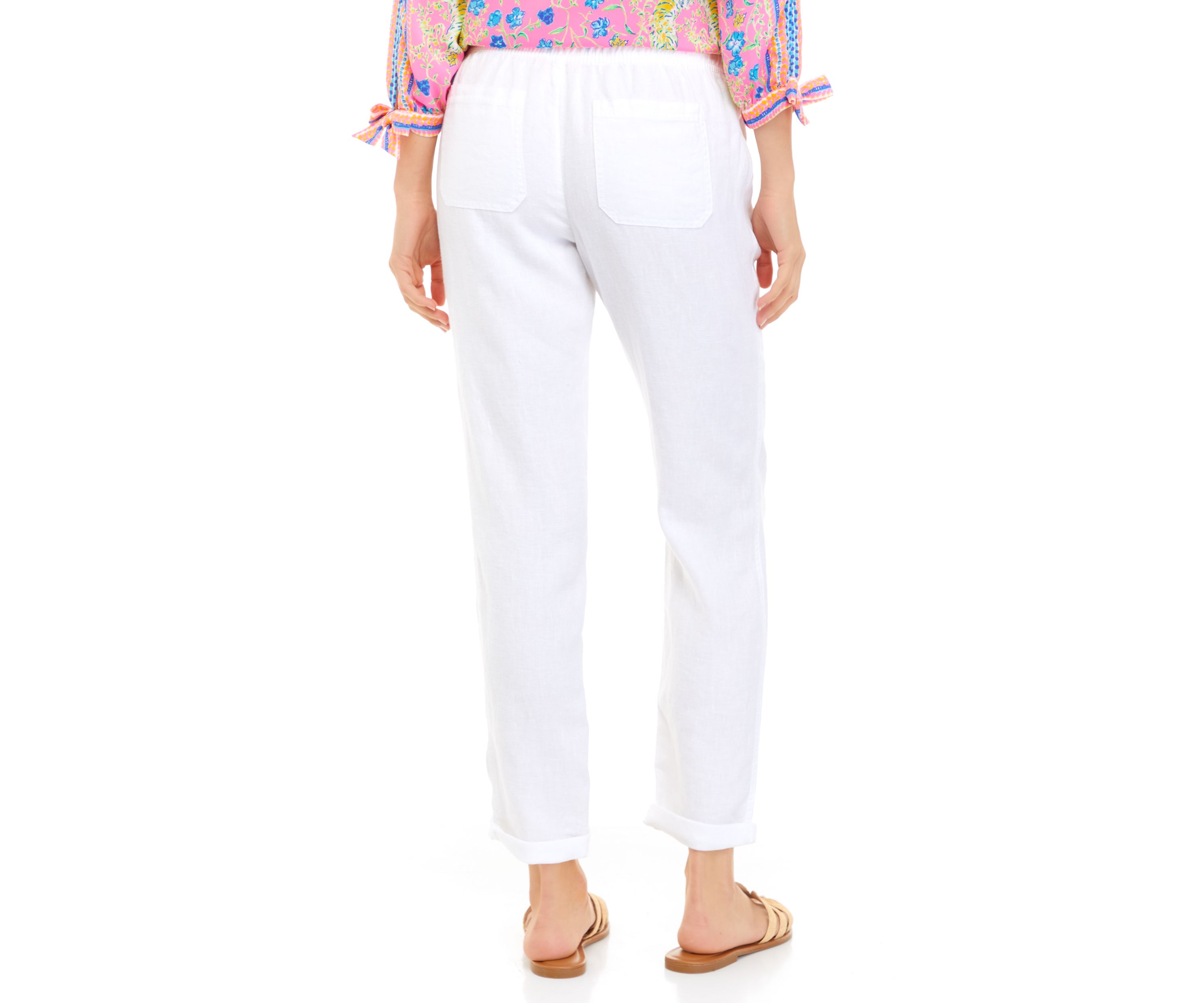 Womens Taron Linen Pants