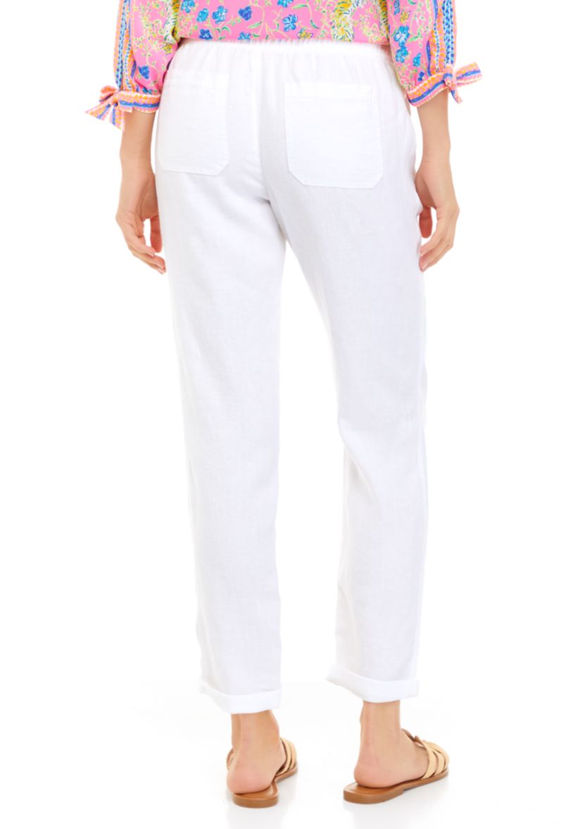 Womens Taron Linen Pants