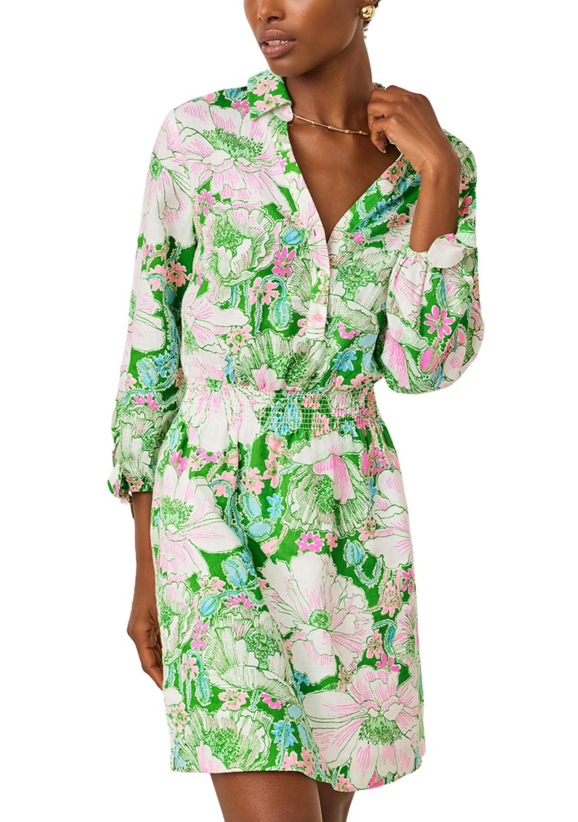 Lilly Pulitzer Abralynn Linen Shirtdress | Belk
