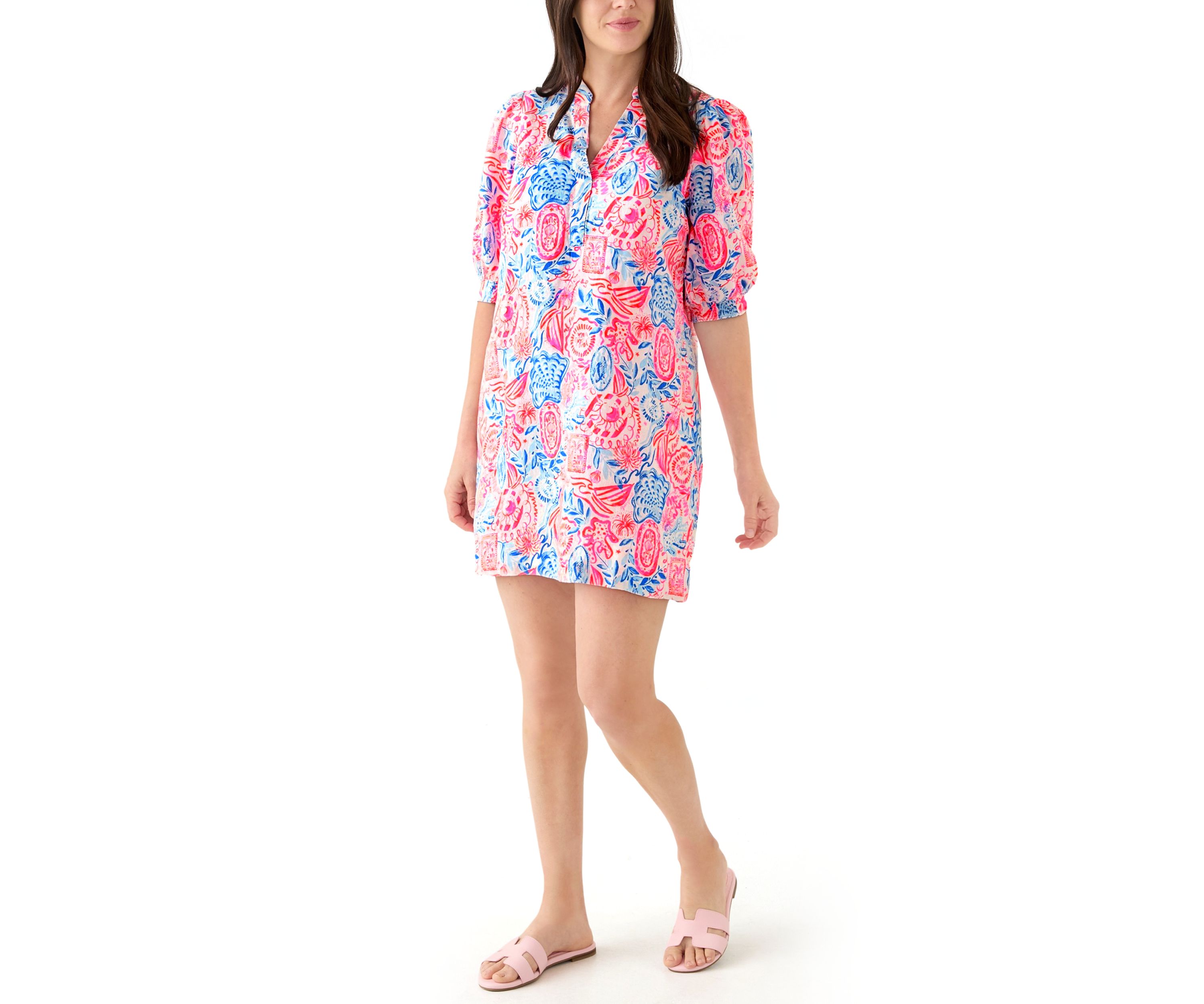 Womens Mialeigh Linen Dress