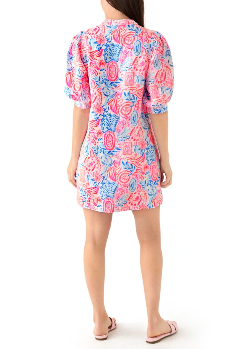 Womens Mialeigh Linen Dress
