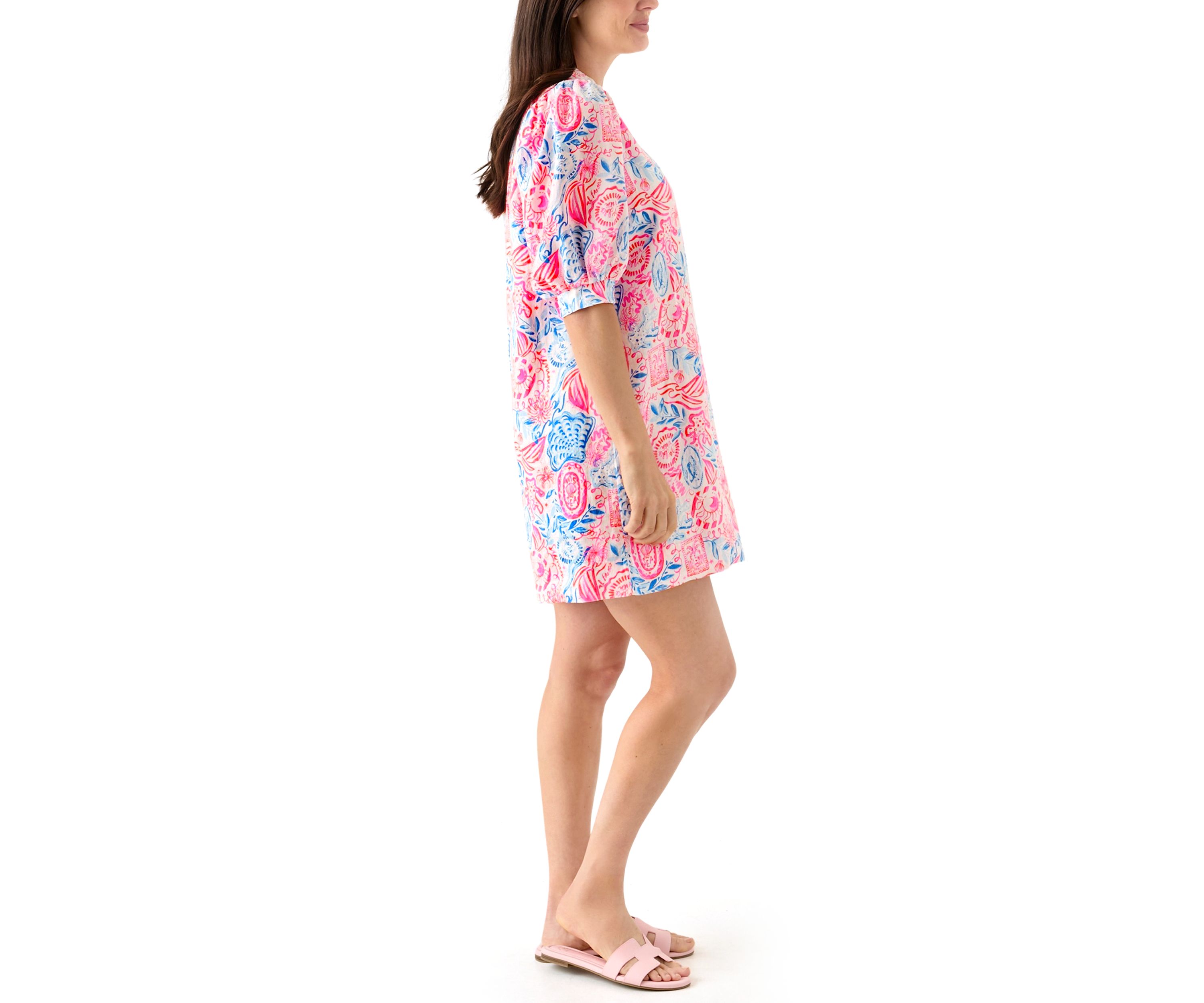 Womens Mialeigh Linen Dress