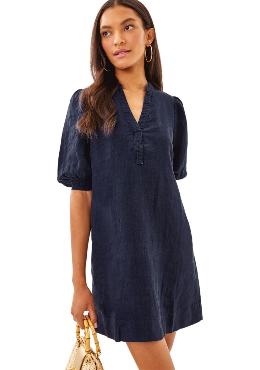 Womens Mialeigh Linen Dress