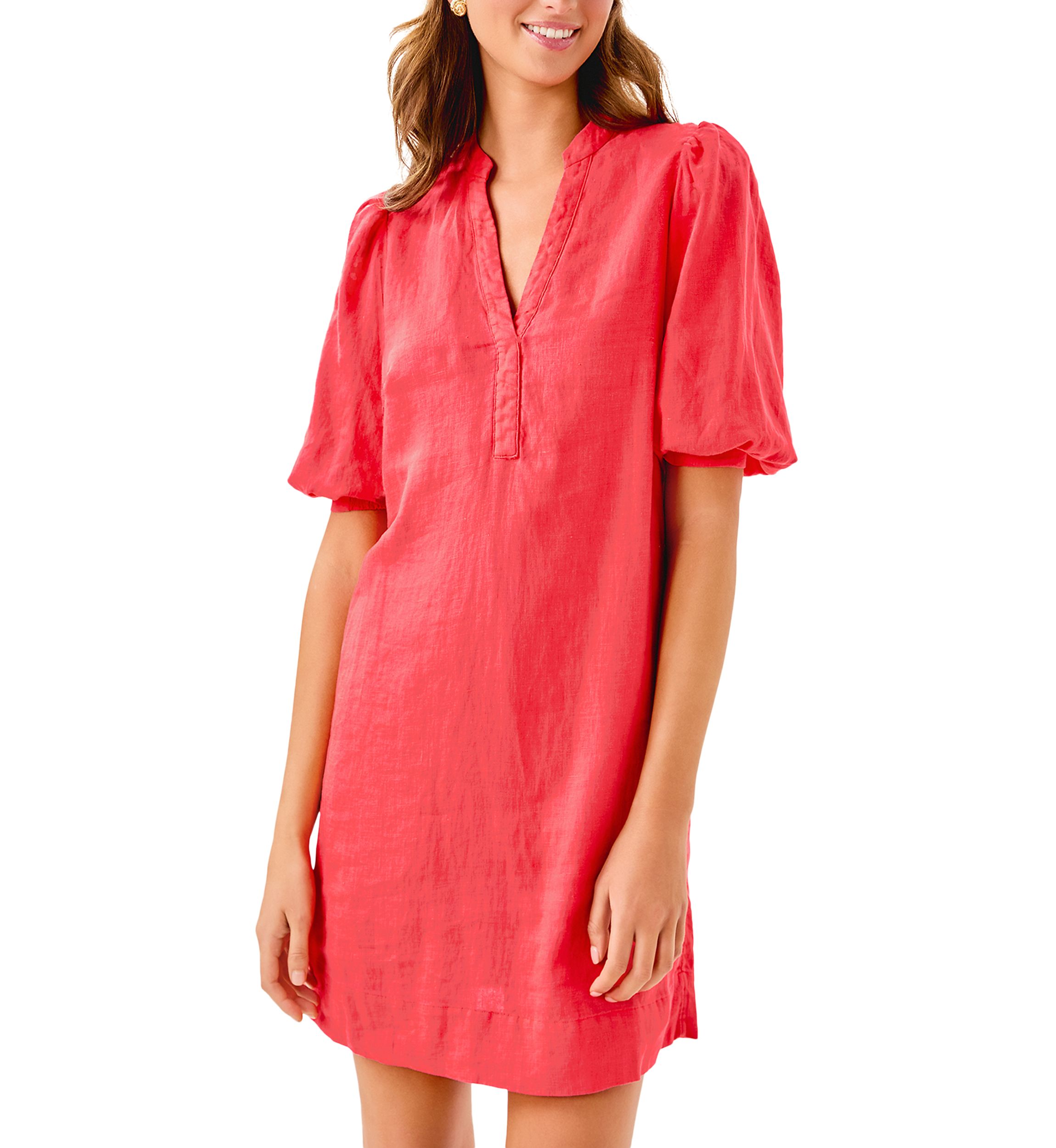 Womens Mialeigh Linen Dress