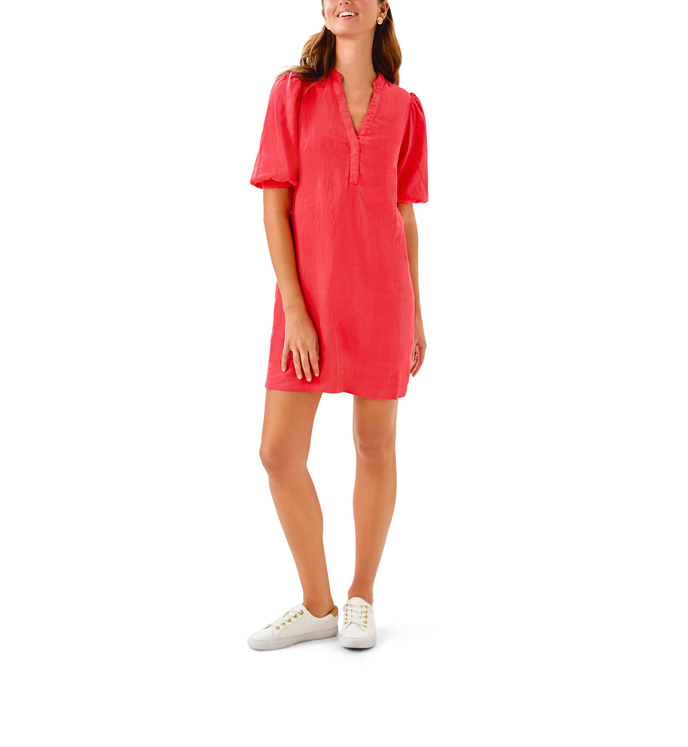 Womens Mialeigh Linen Dress