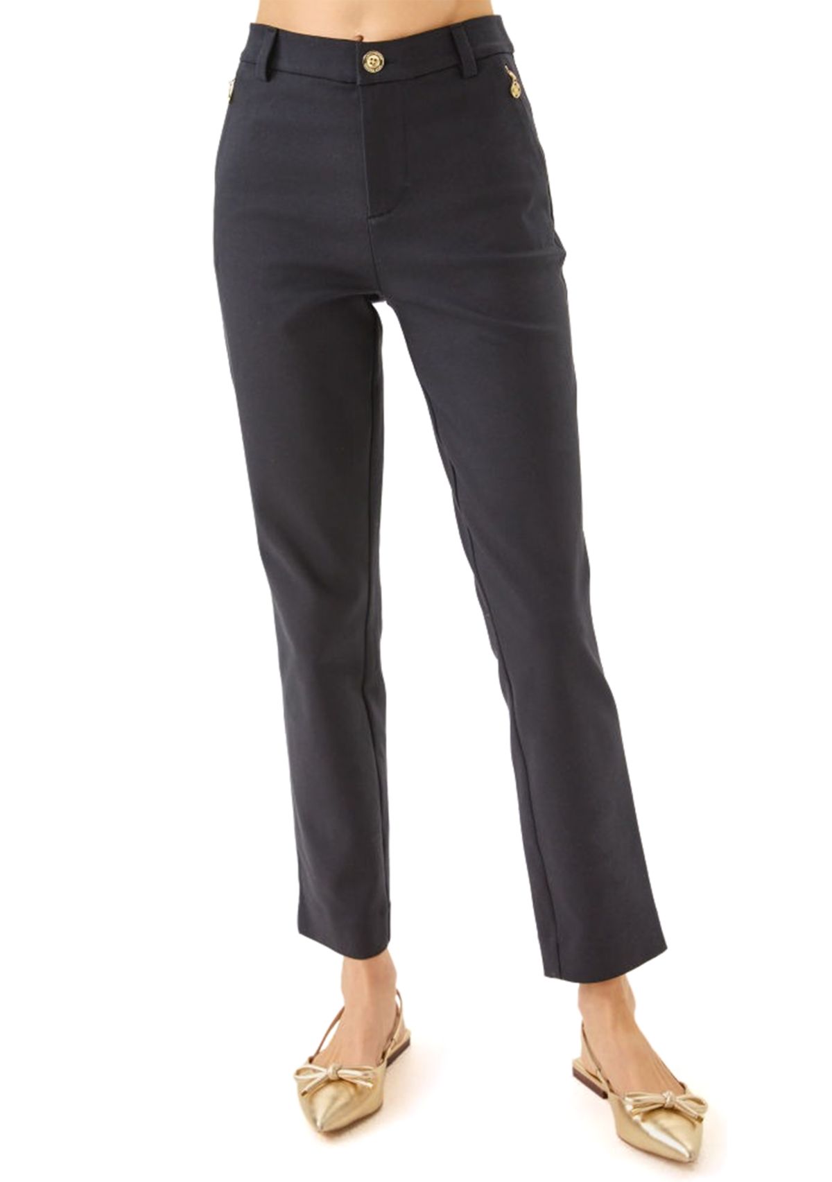Womens Ana High Rise Pants