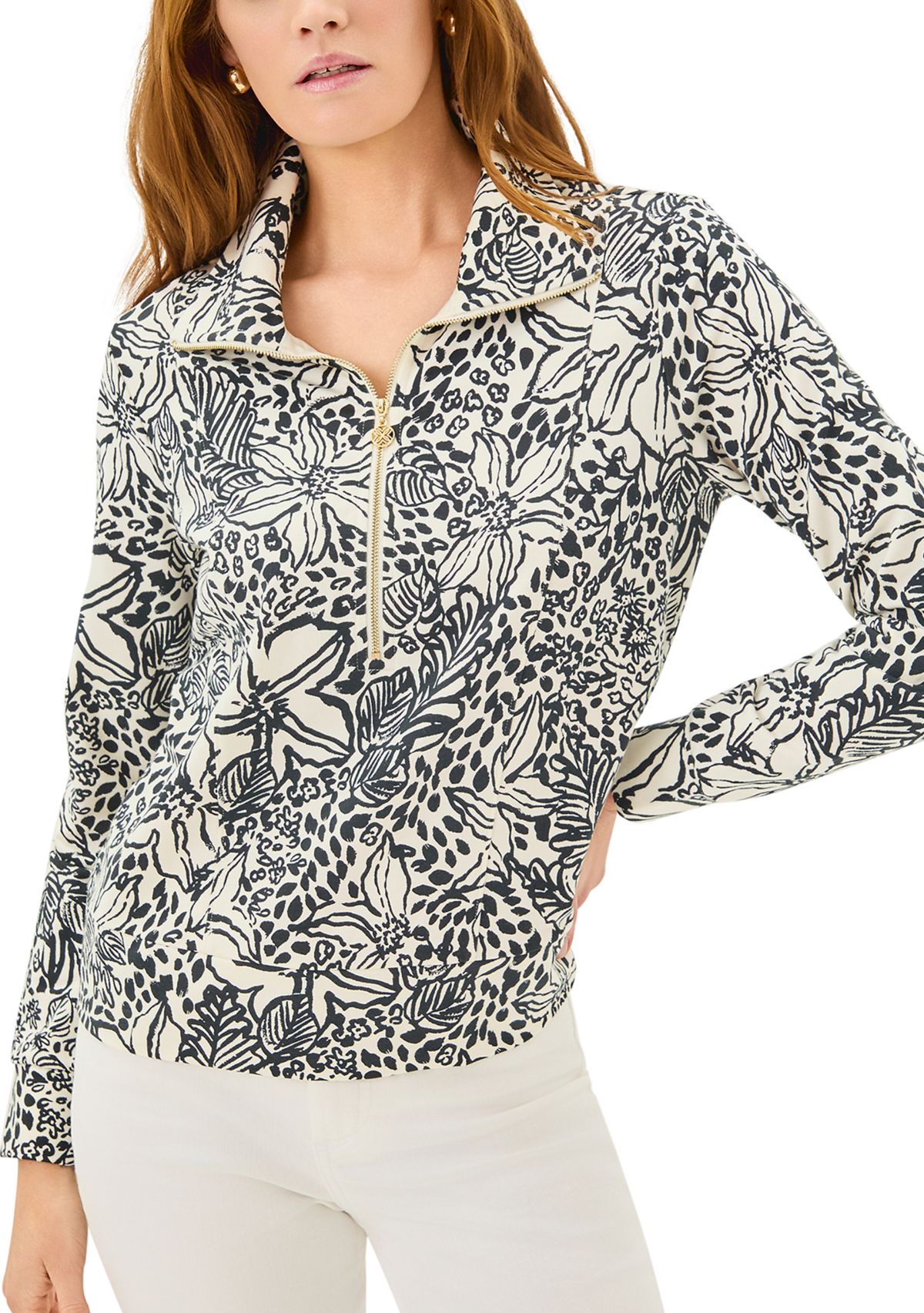 Womens Eleni UPF 50+ Pullover Top