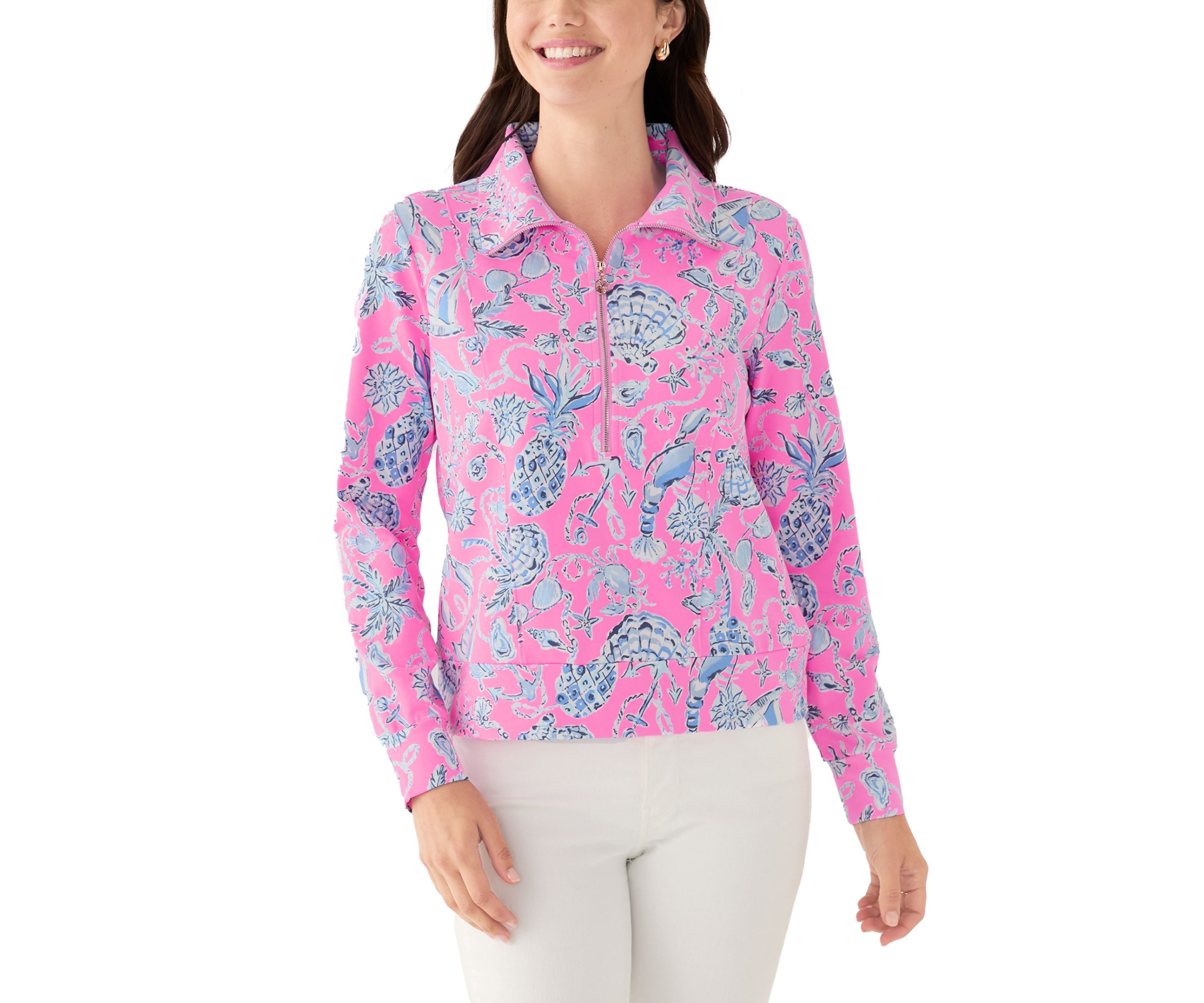 Womens Eleni UPF 50+ Pullover