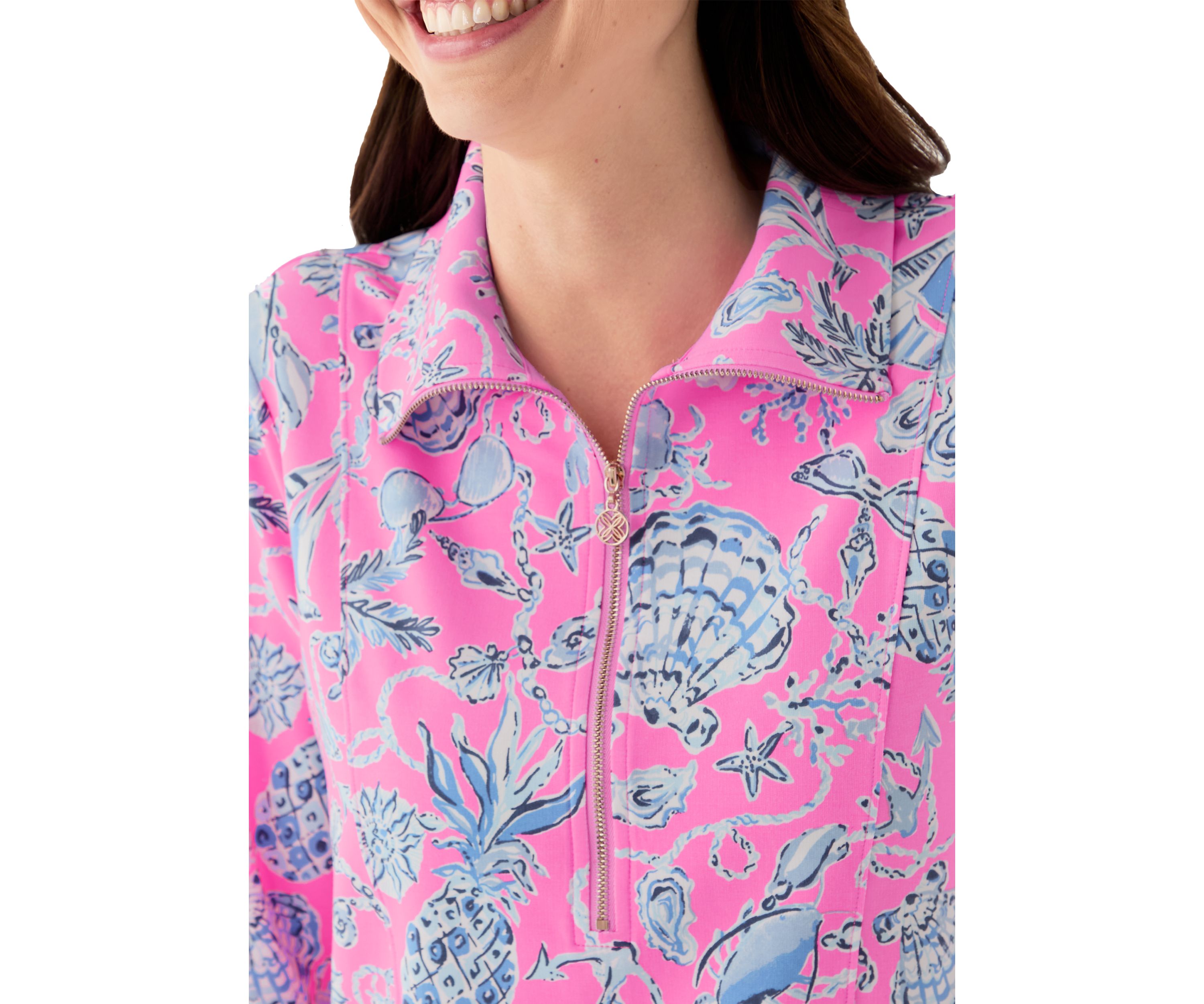 Womens Eleni UPF 50+ Pullover