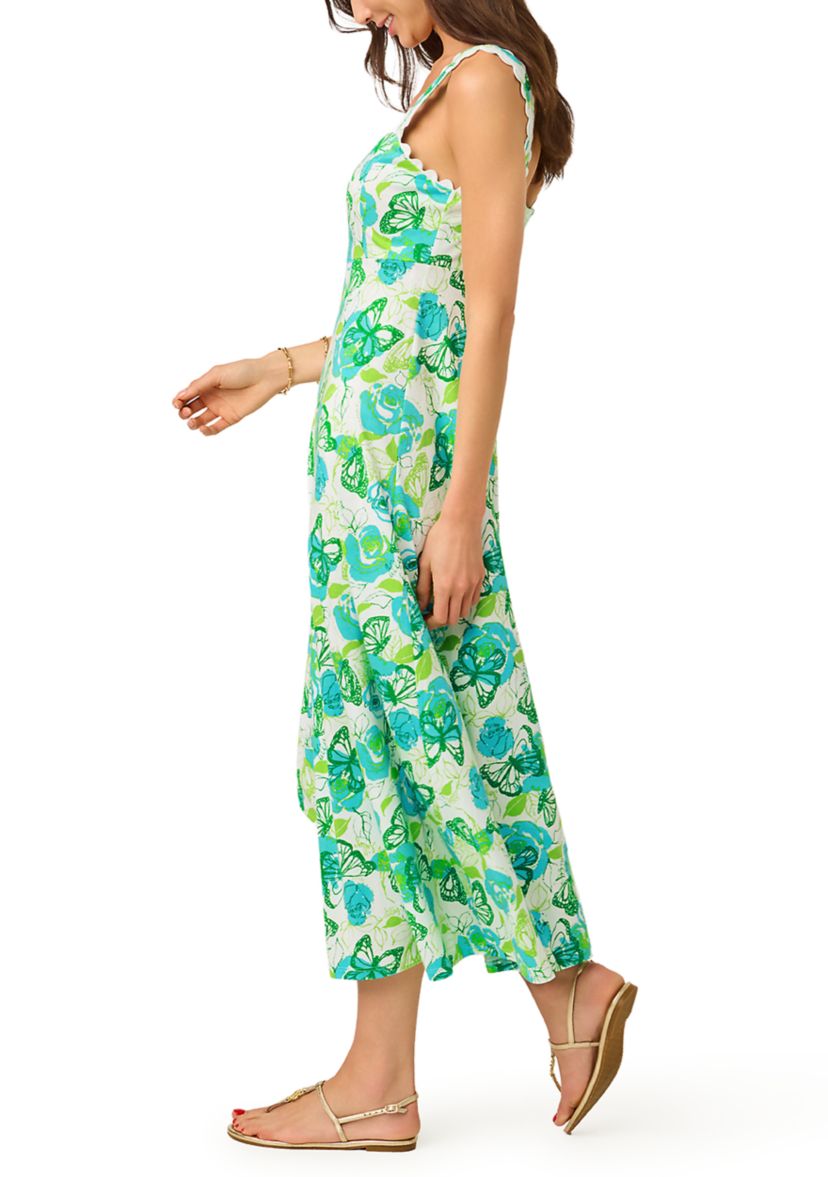 lilly pulitzer empire waist dress Lilly Pulitzer NWT Valli Shift Dress, Navy/Gold Womens Size