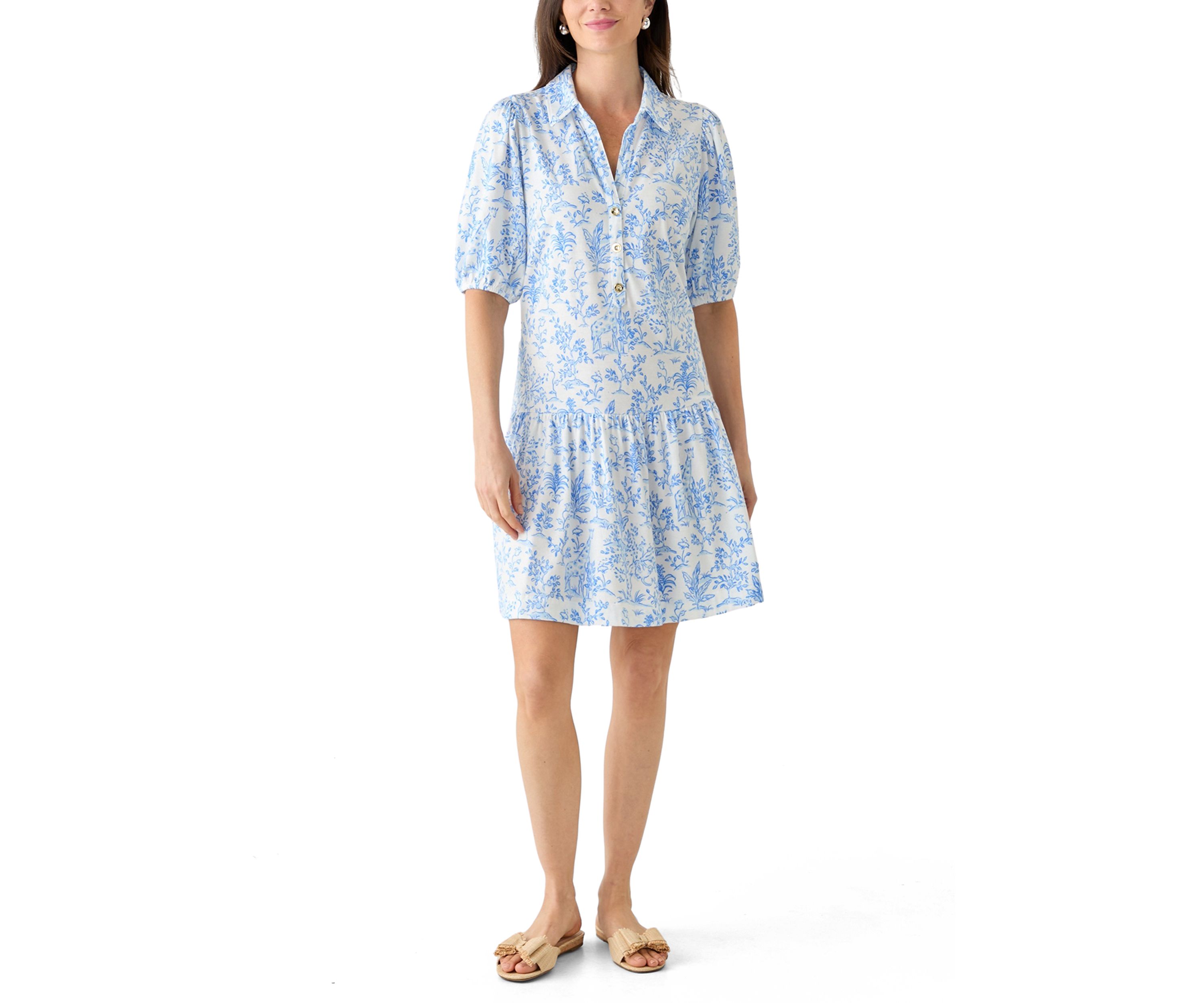 Womens Bingley Cotton Dress