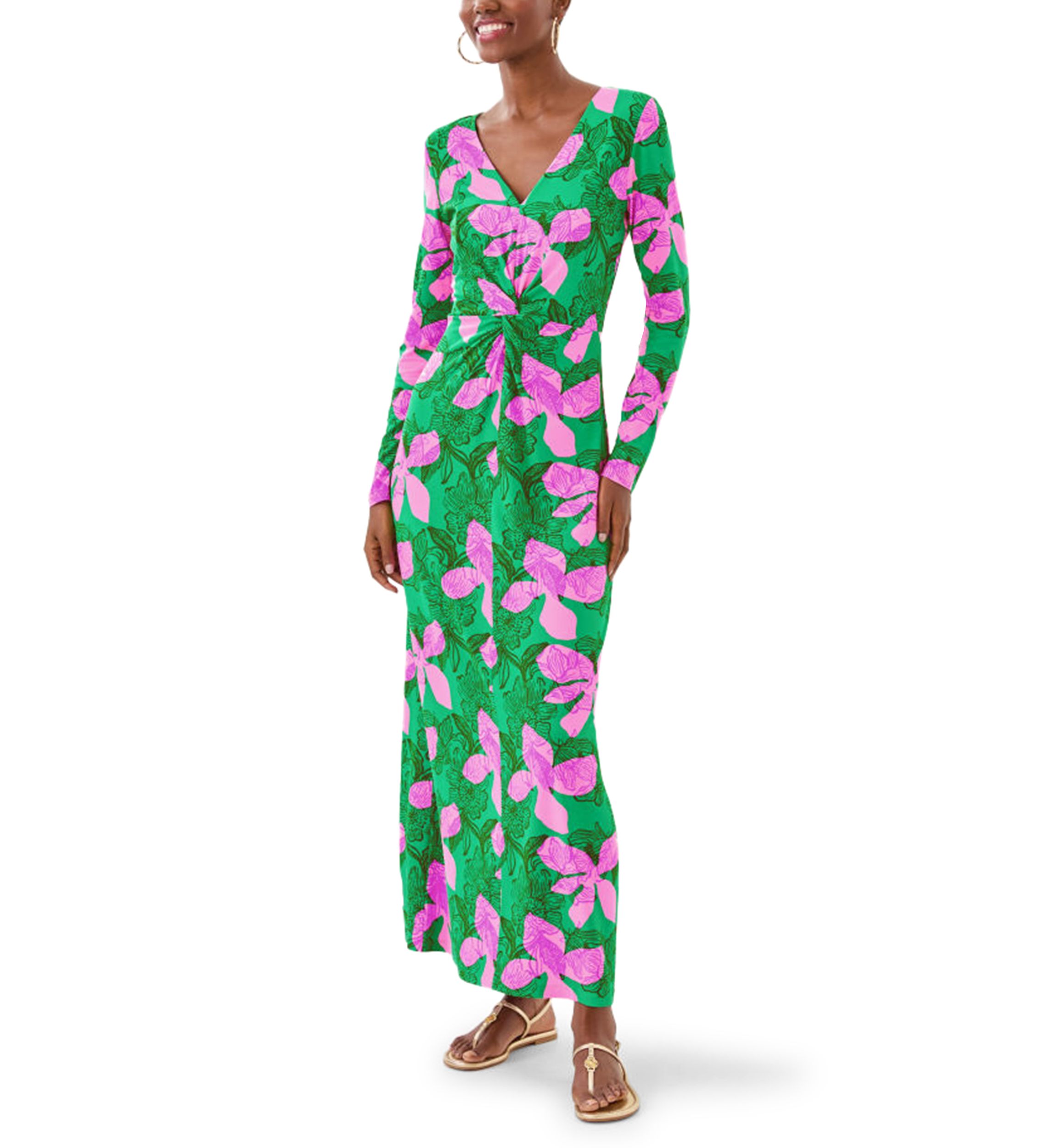 Womens Tilli Knit Maxi Dress