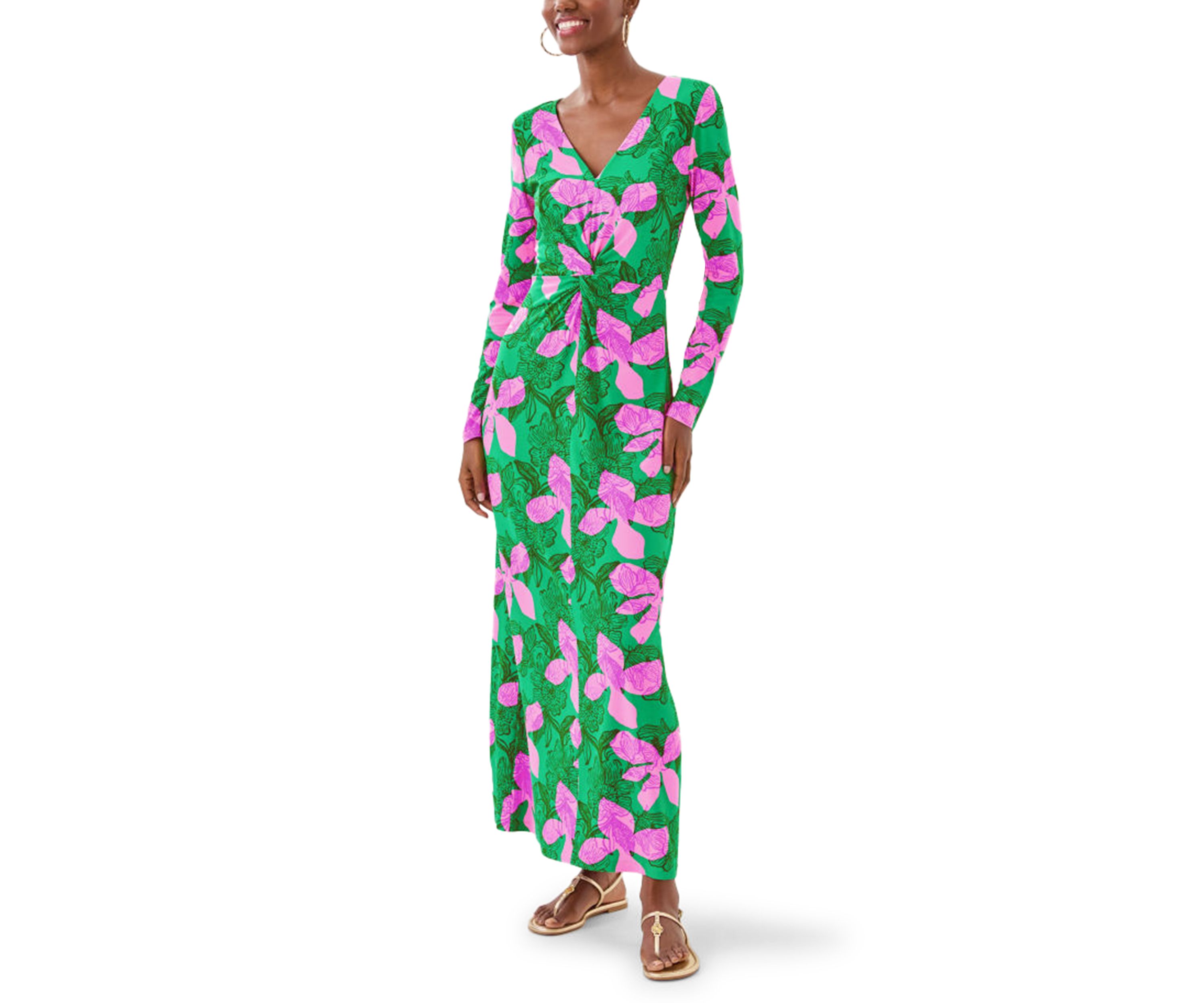 Womens Tilli Knit Maxi Dress