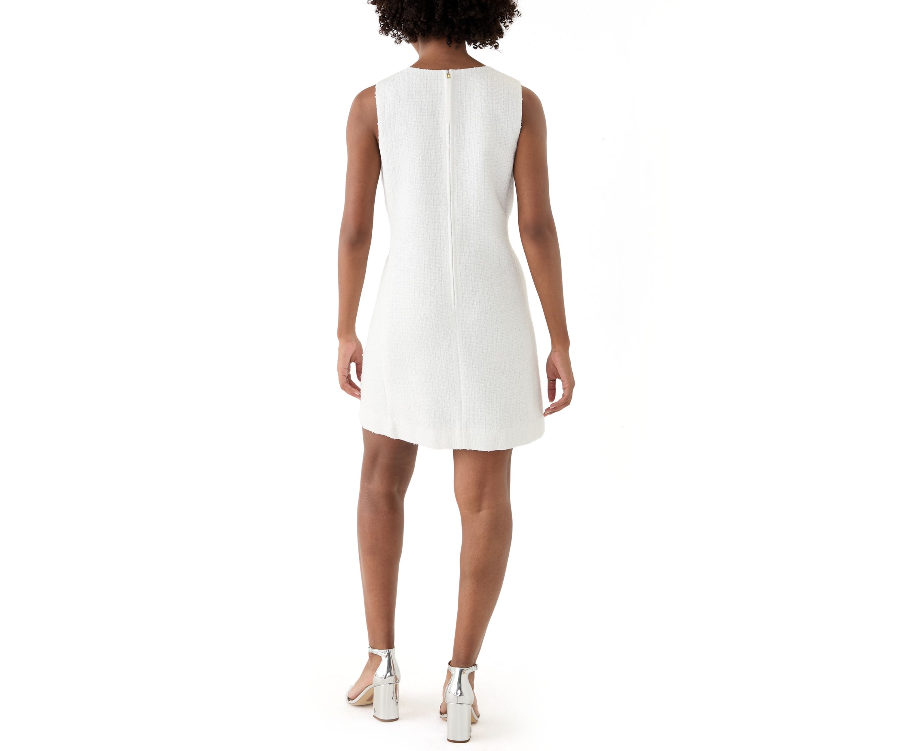Womens Edita Bouclé Shift Dress