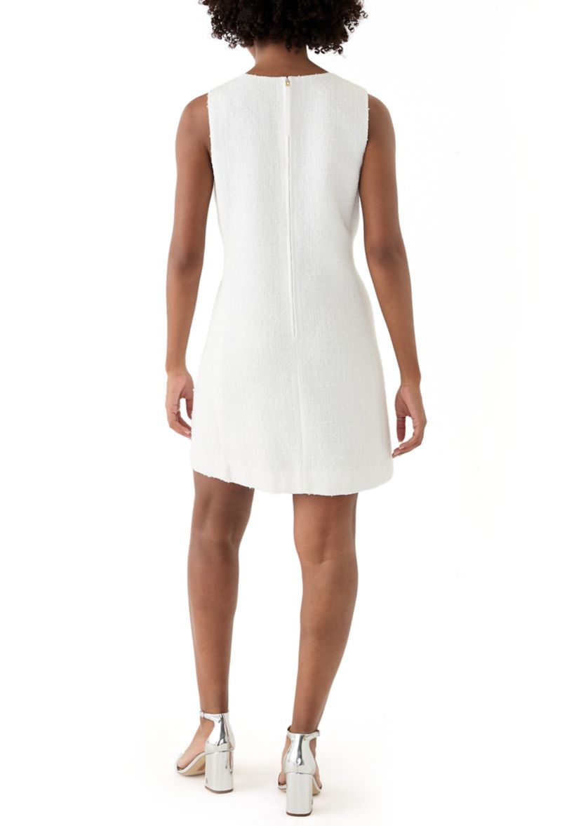 Womens Edita Bouclé Shift Dress