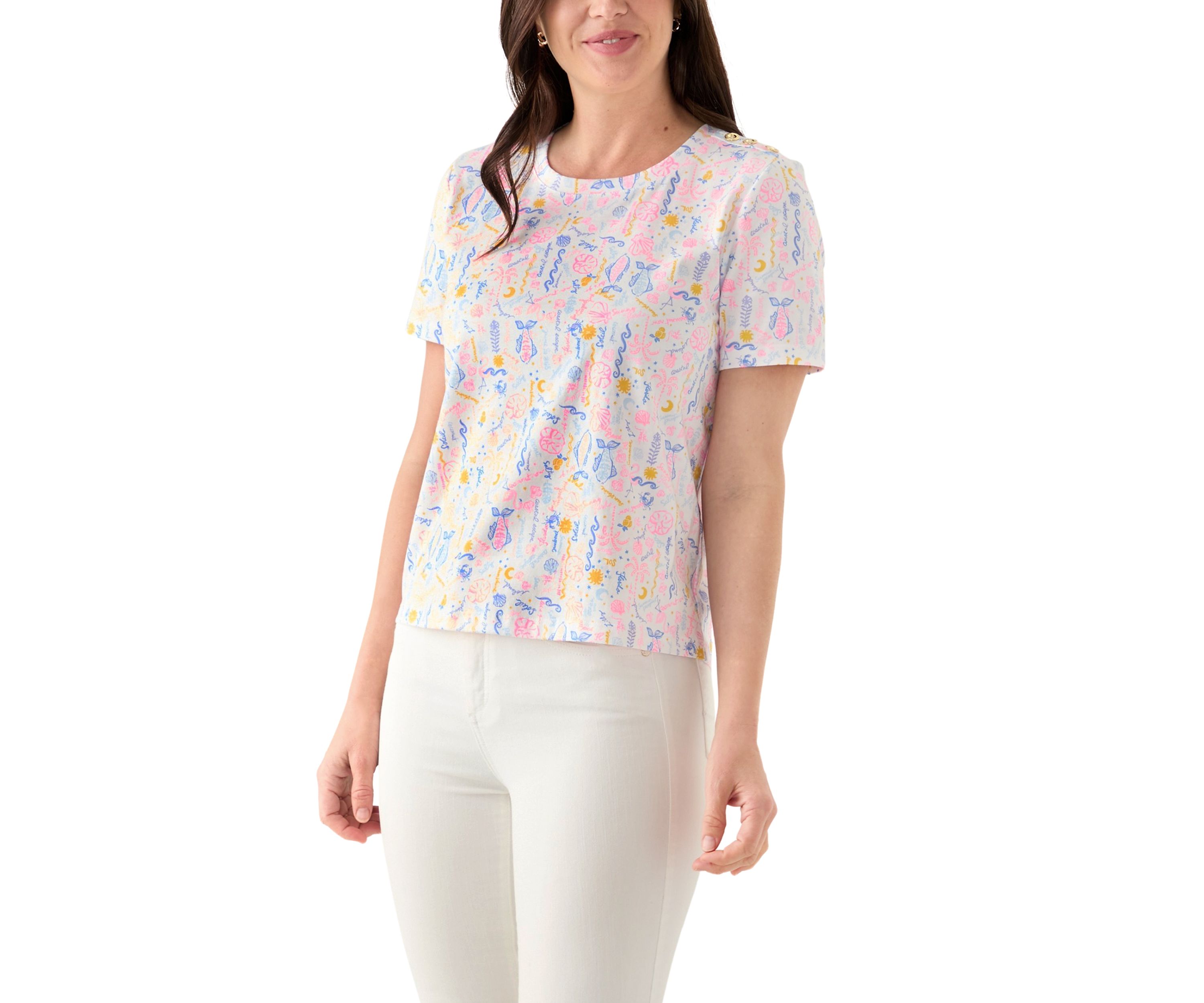 Womens Barreto Knit Top