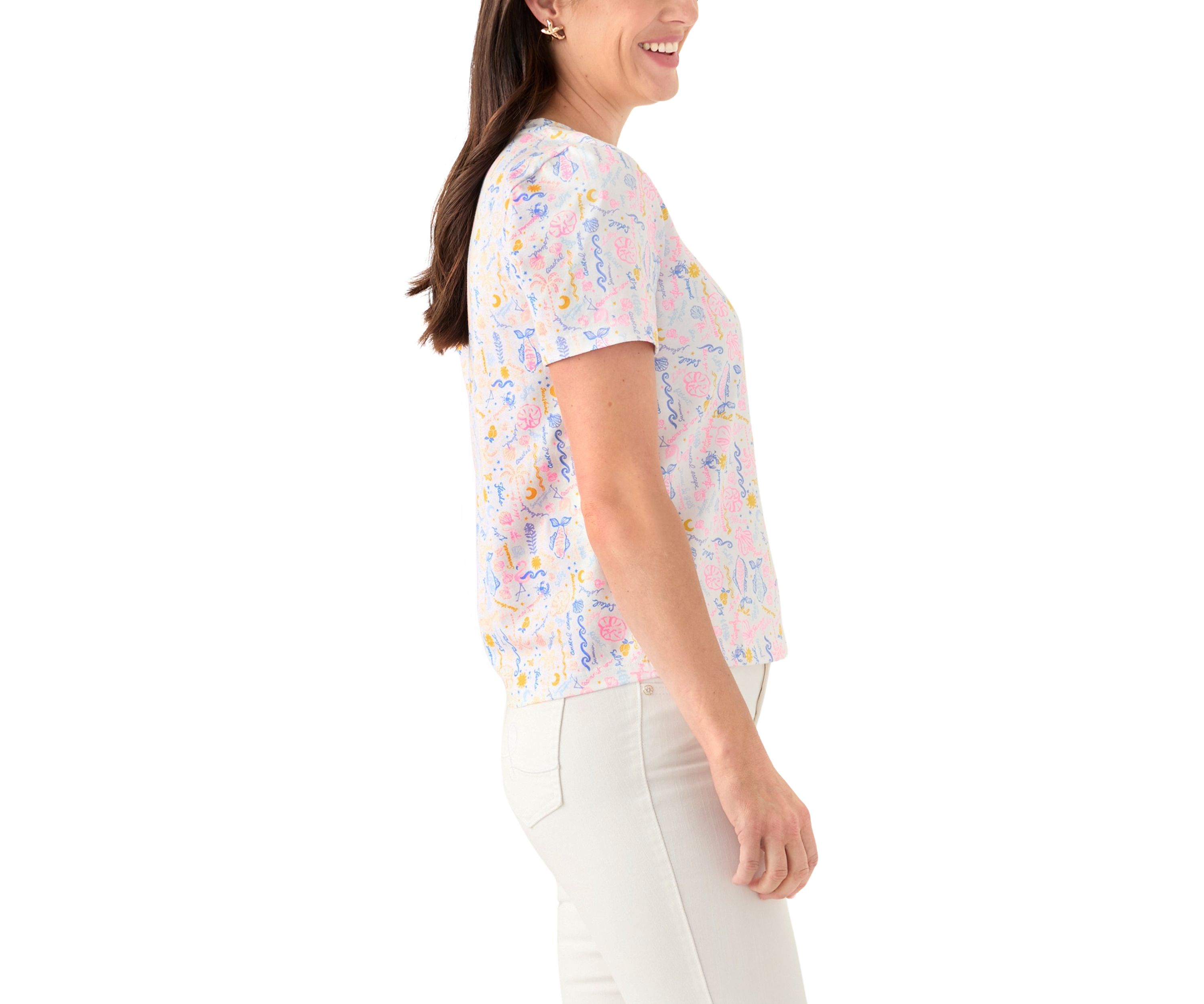 Womens Barreto Knit Top