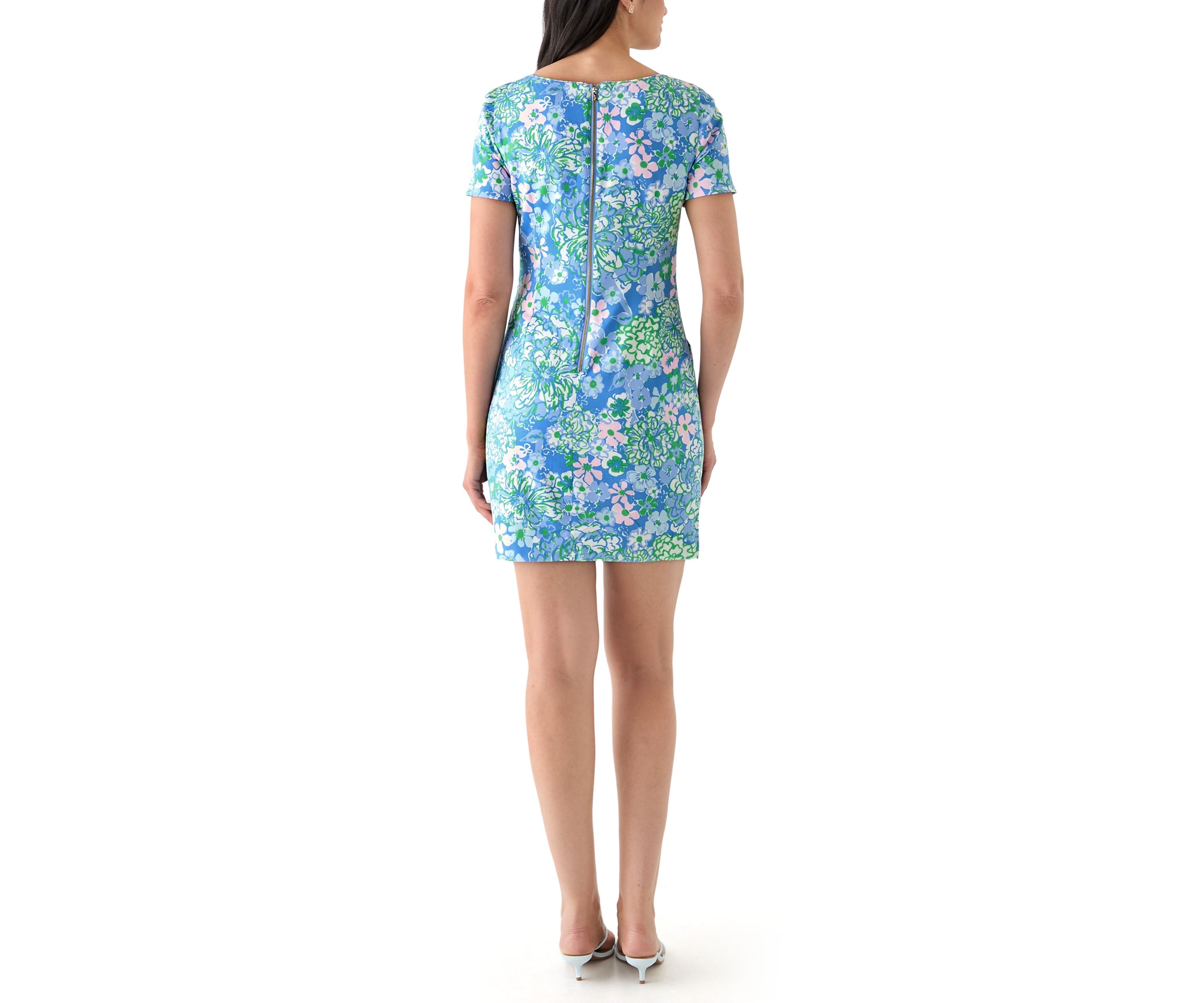 Womens The Short Sleeved Lilly Shift Dress