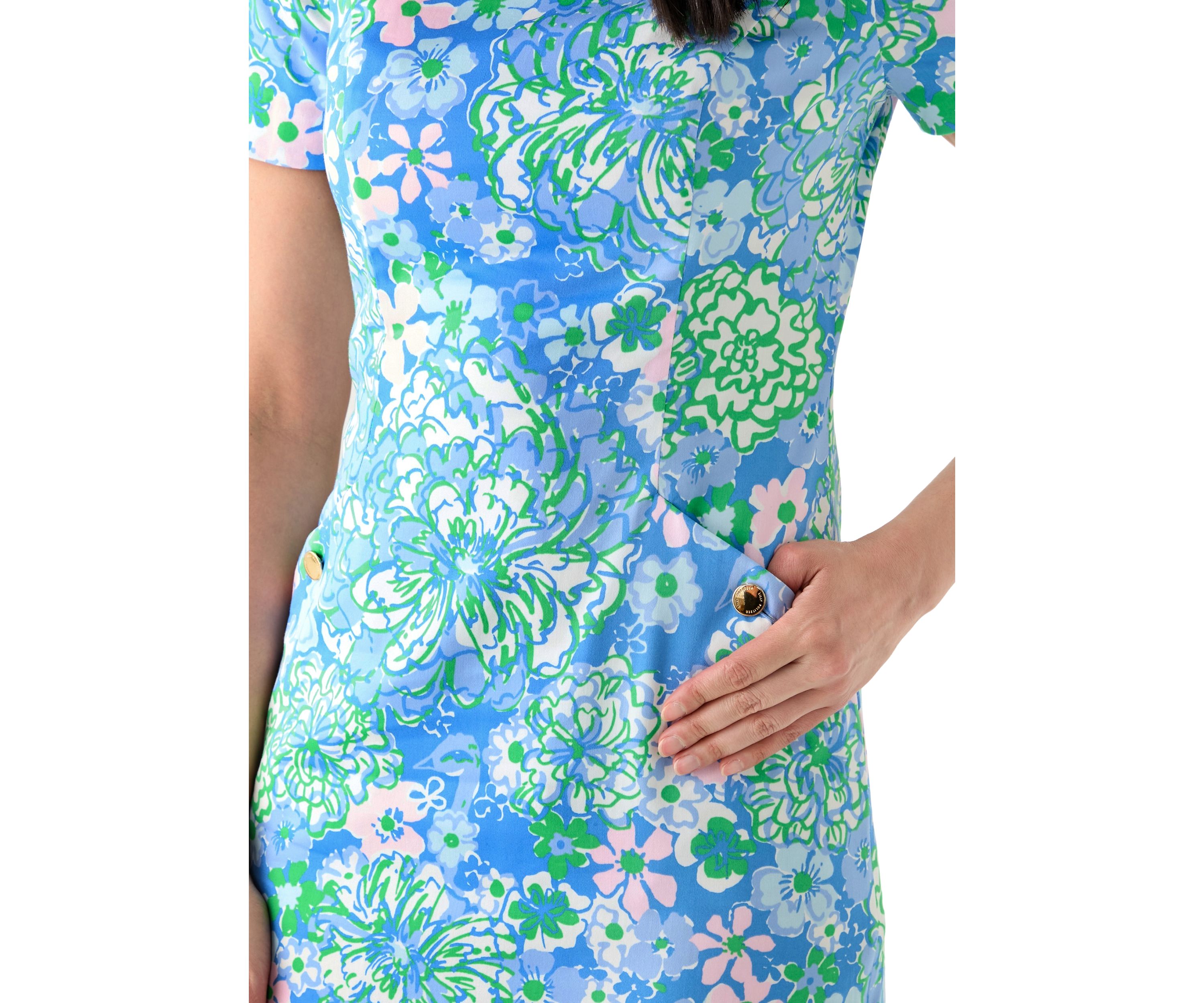 Womens The Short Sleeved Lilly Shift Dress