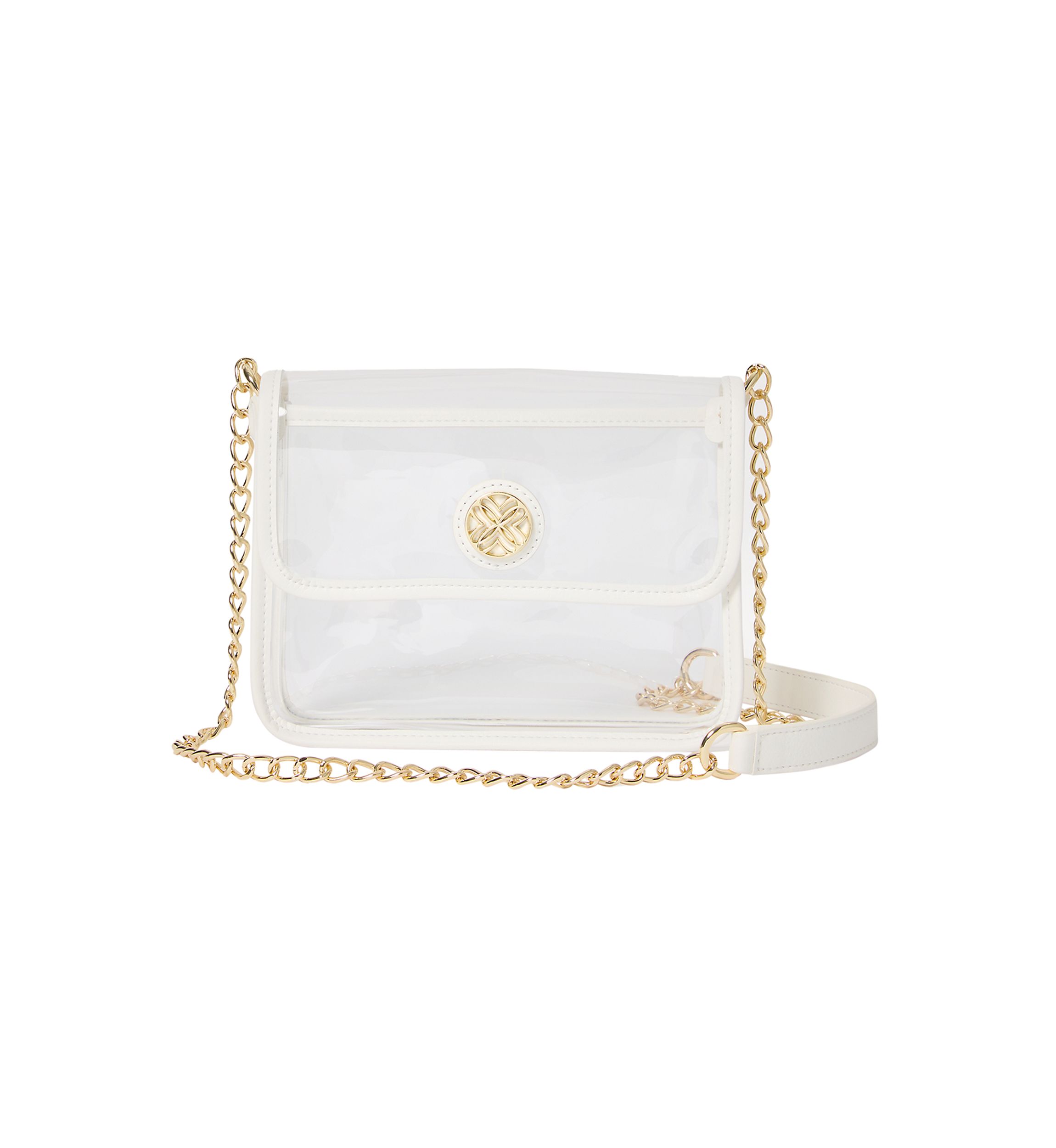 Amberlie Clear Crossbody Bag 
