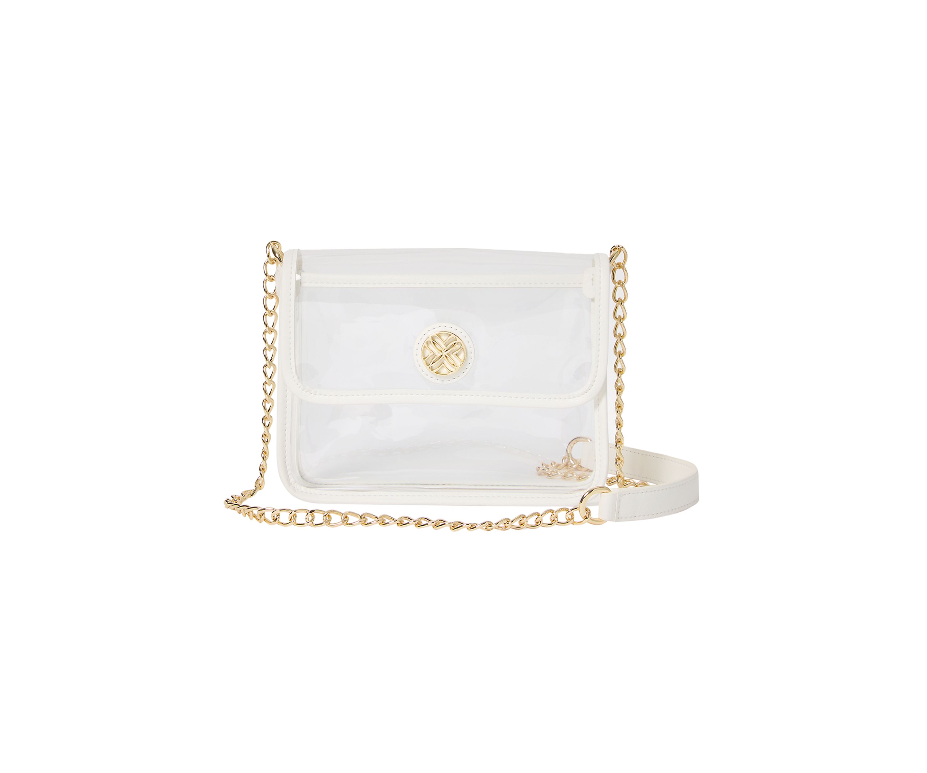 Amberlie Clear Crossbody Bag 