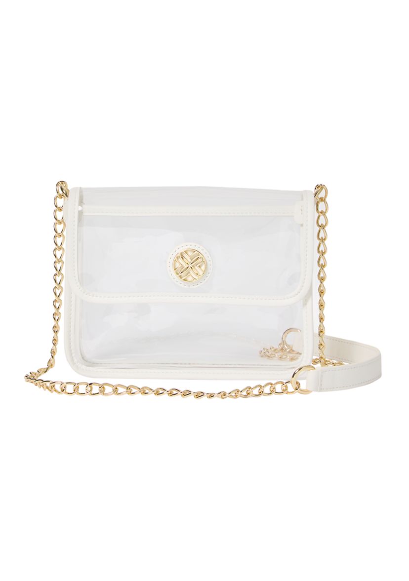 Amberlie Clear Crossbody Bag 