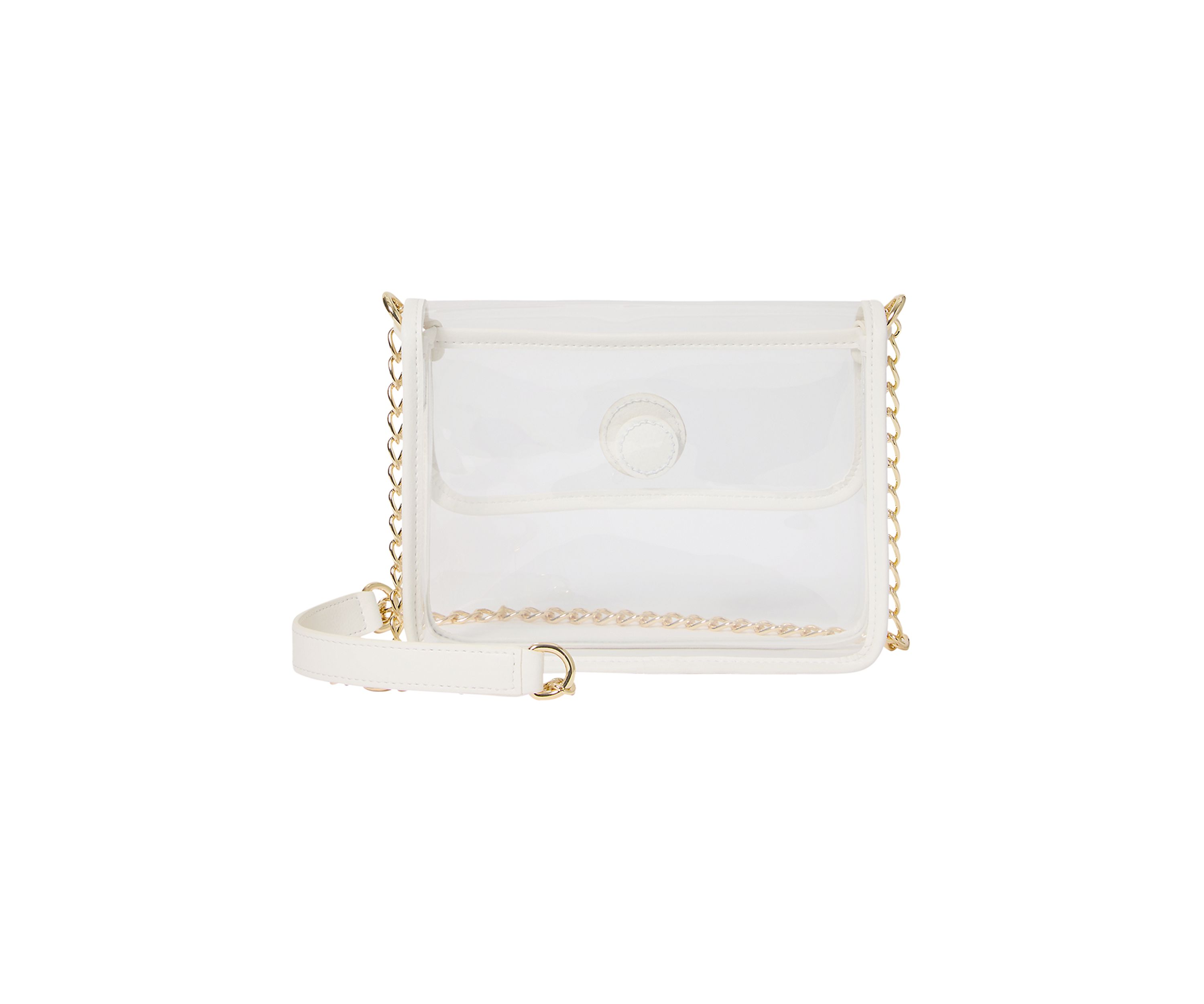 Amberlie Clear Crossbody Bag 