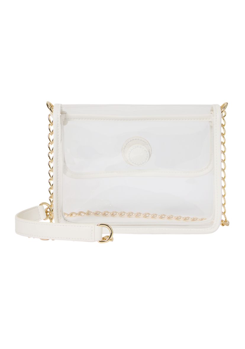 Amberlie Clear Crossbody Bag 