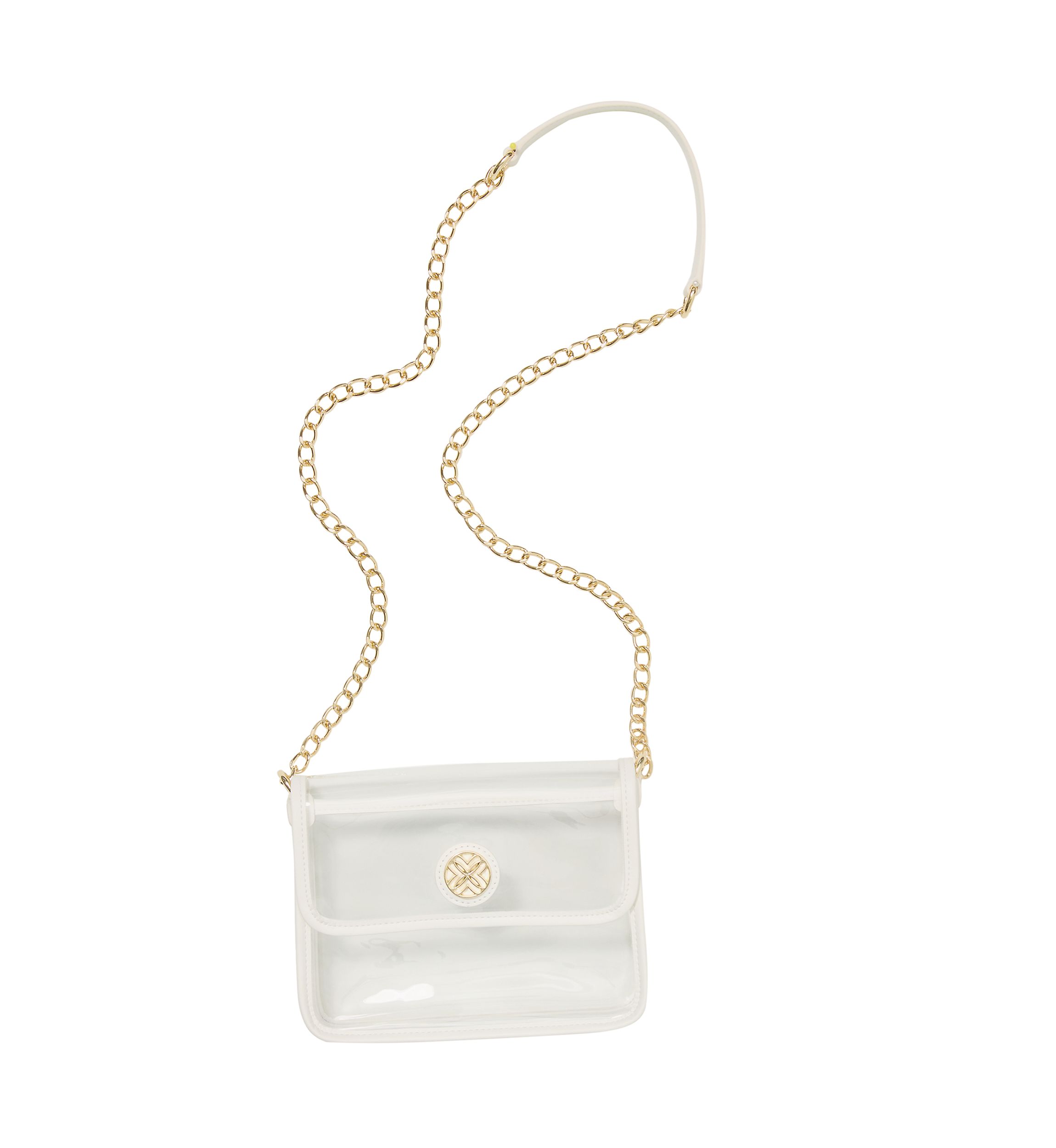 Amberlie Clear Crossbody Bag 