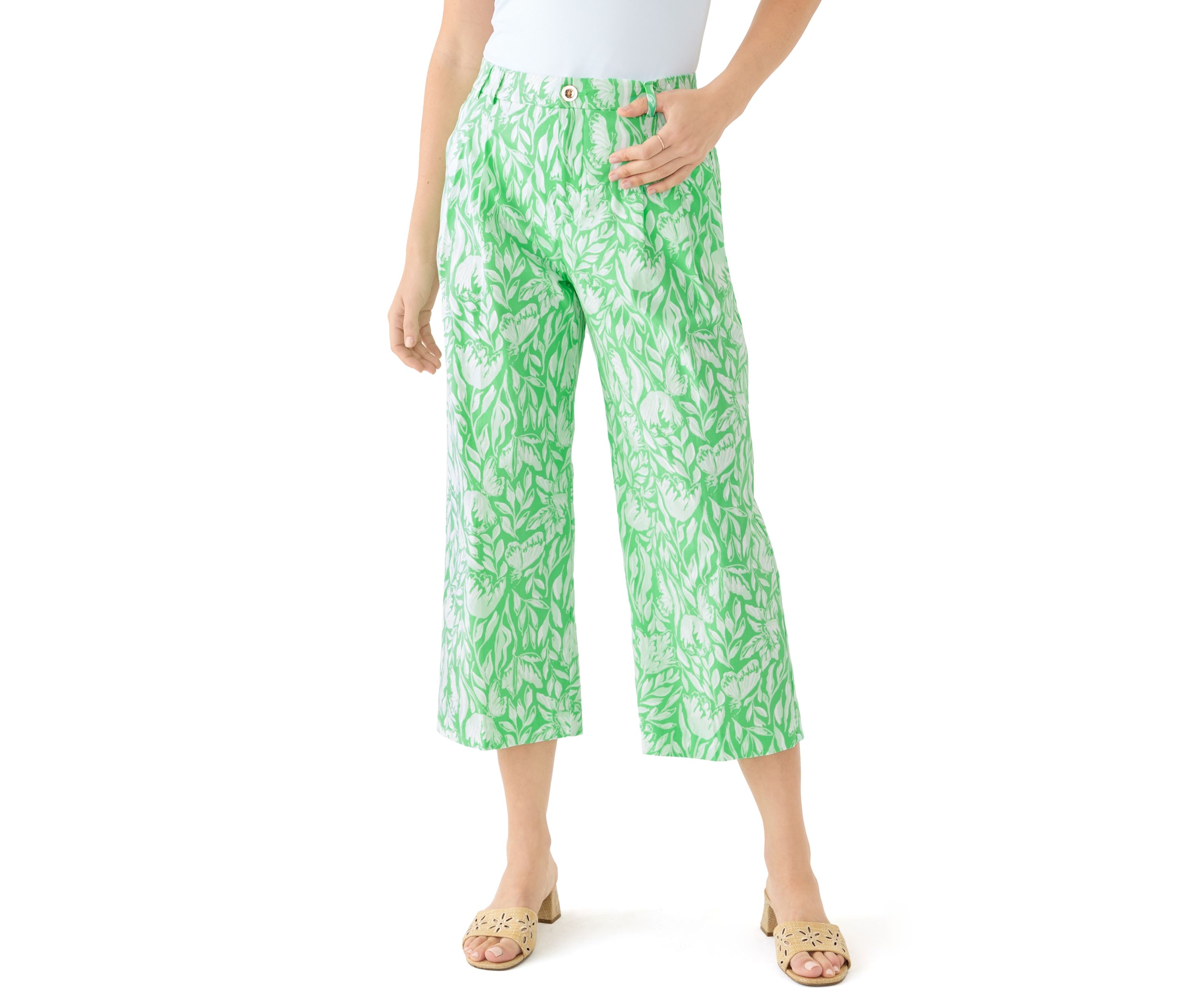 Womens Tulip to Tango Mandalay Cropped Pants