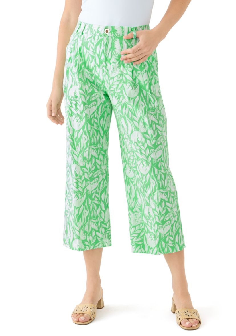 Womens Tulip to Tango Mandalay Cropped Pants
