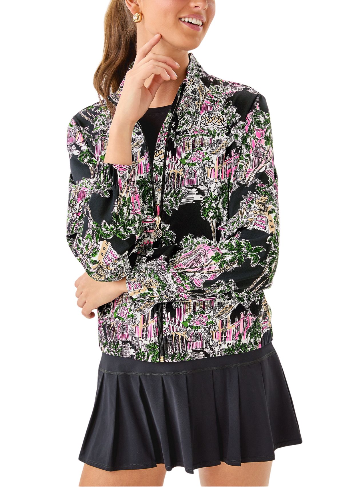 Womens UPF 50+ Aegean Luxletic Jacket UPF 50+