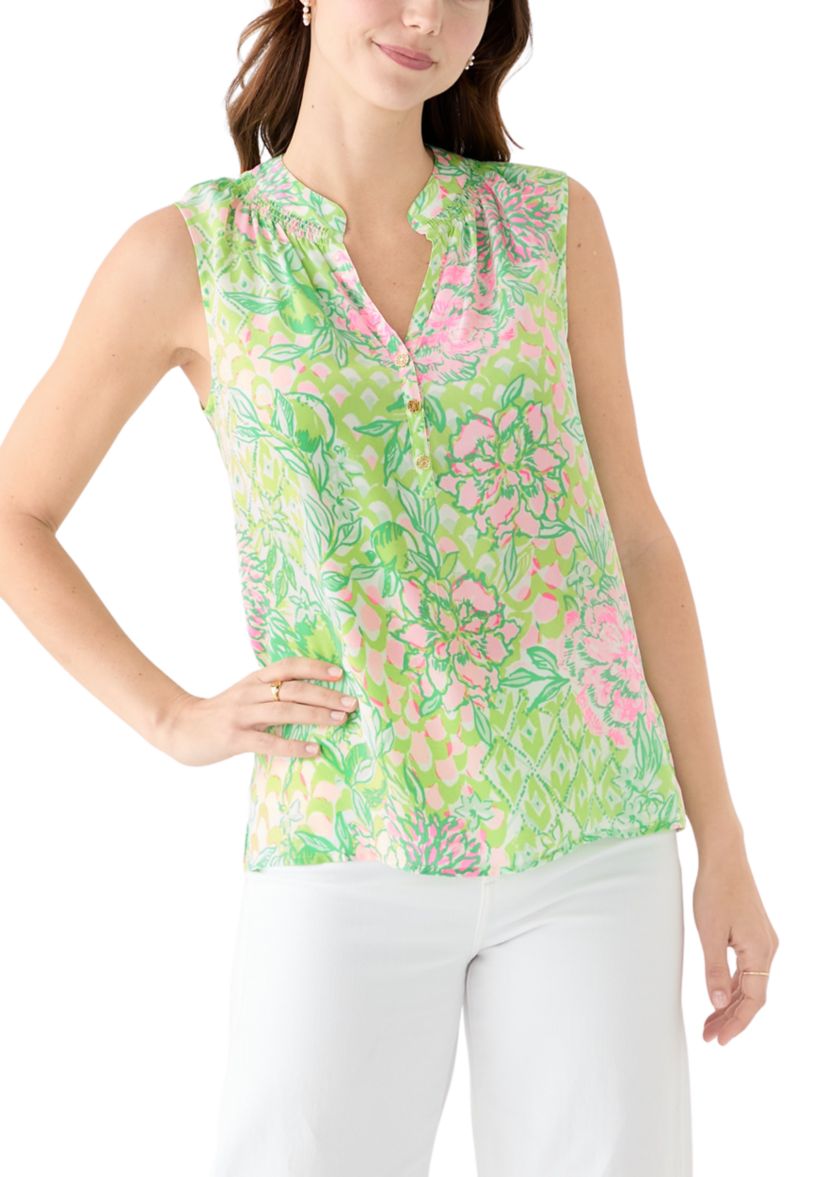 Womens Elsa Silk Top 
