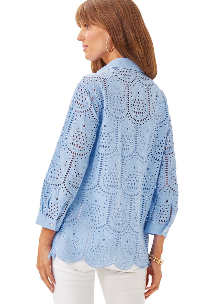 Womens Gracee Eyelet Tunic