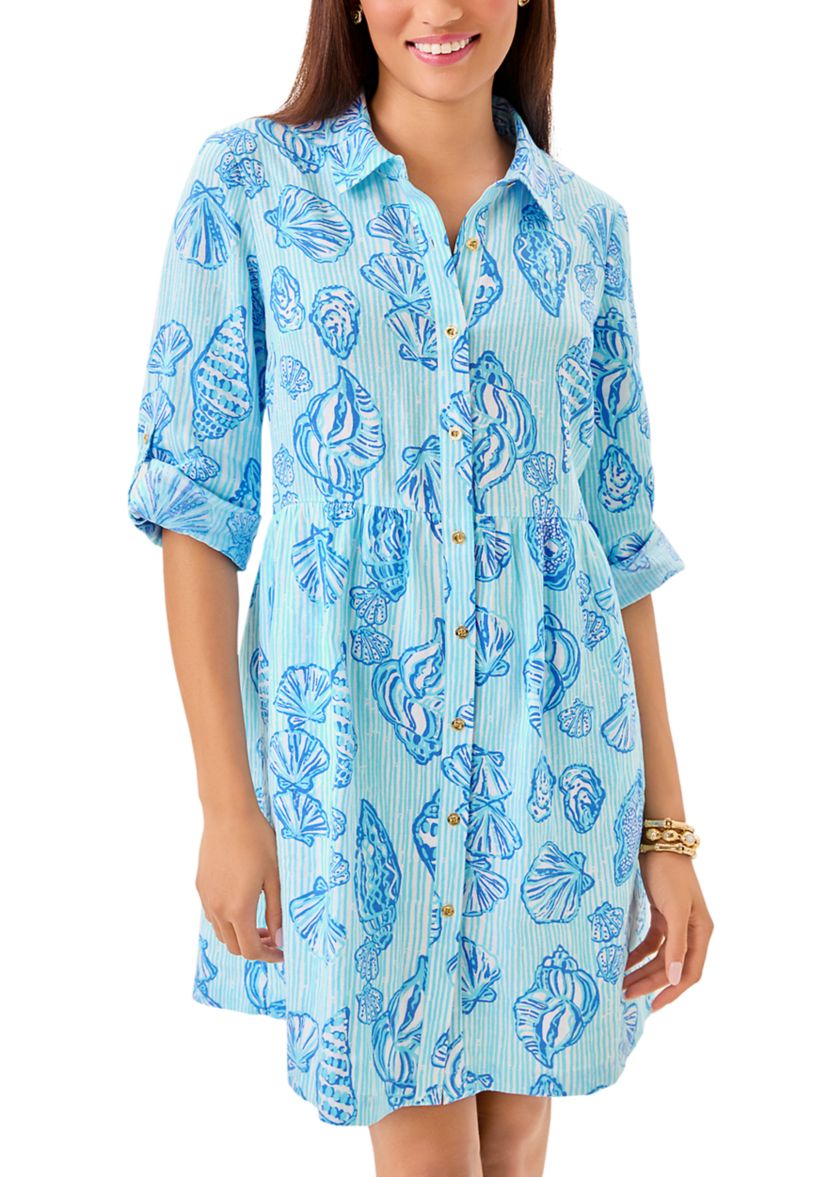 Womens Shaela Linen Dress