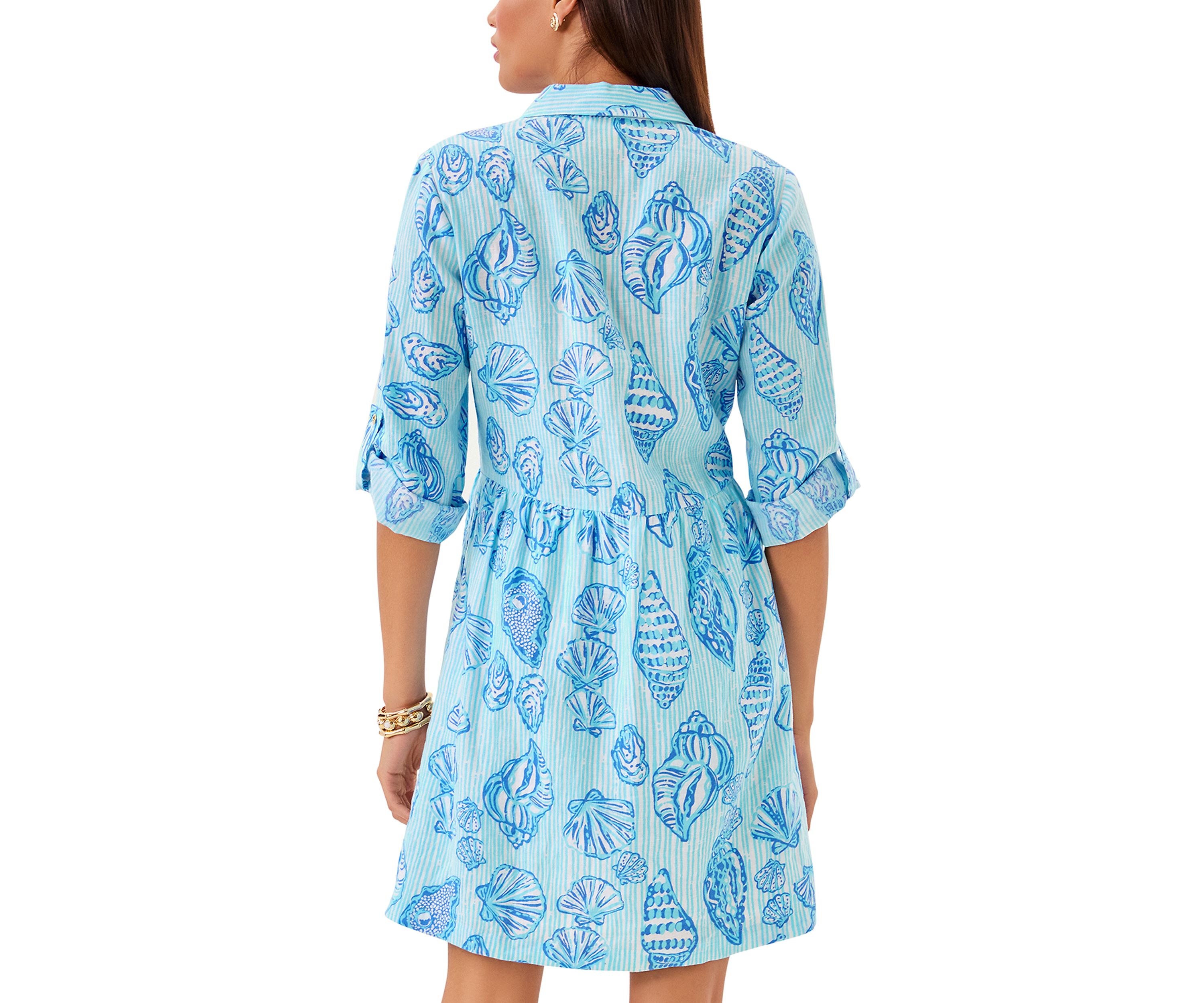 Womens Shaela Linen Dress