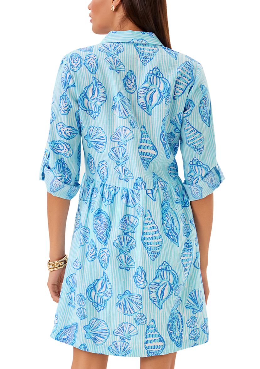 Womens Shaela Linen Dress