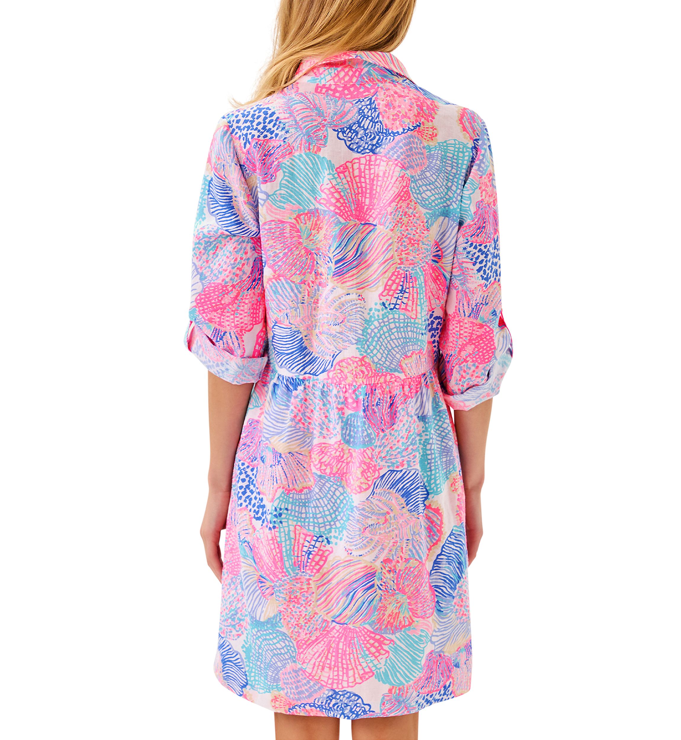 Womens Shaela Linen Dress