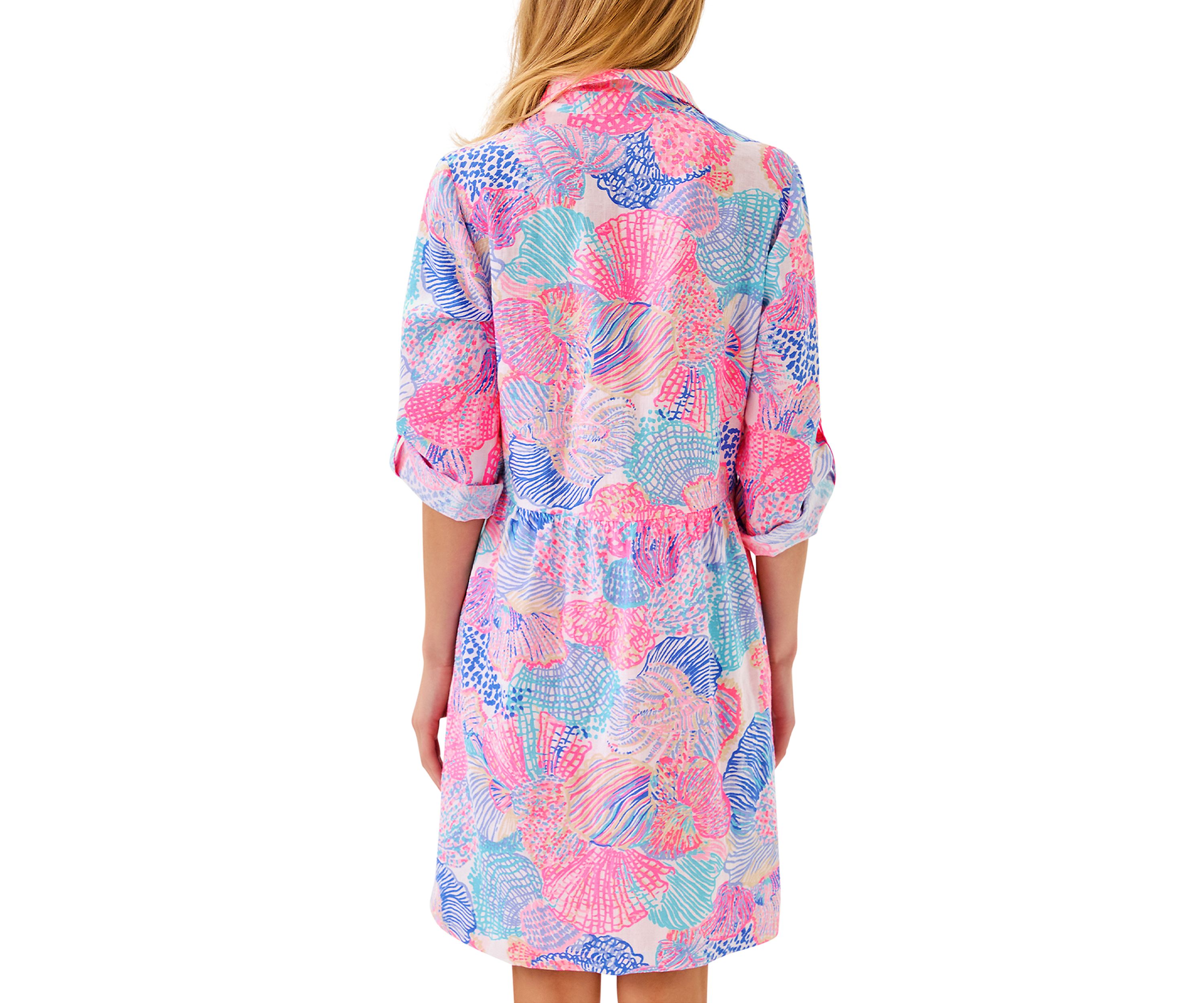 Womens Shaela Linen Dress