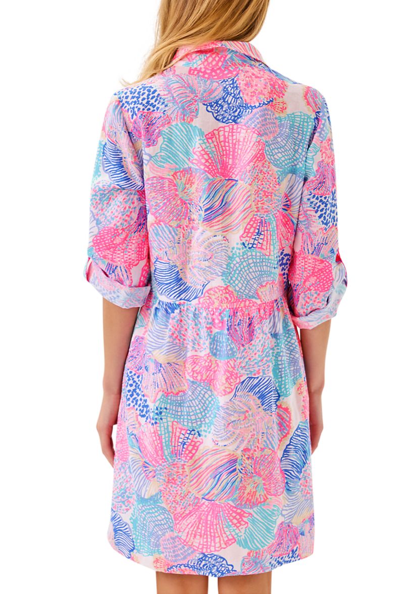 Womens Shaela Linen Dress