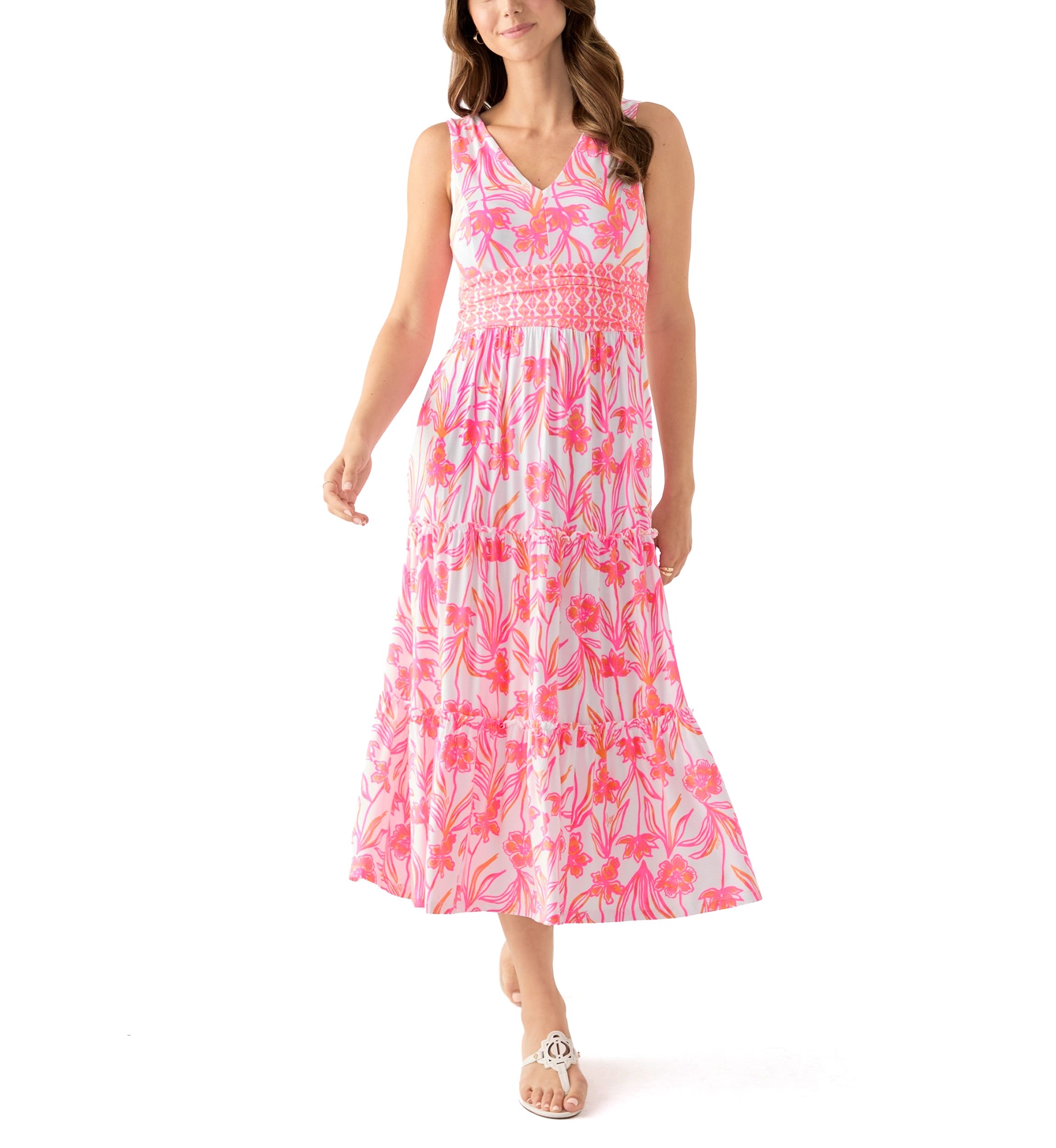 Womens Skylar Midi Dress